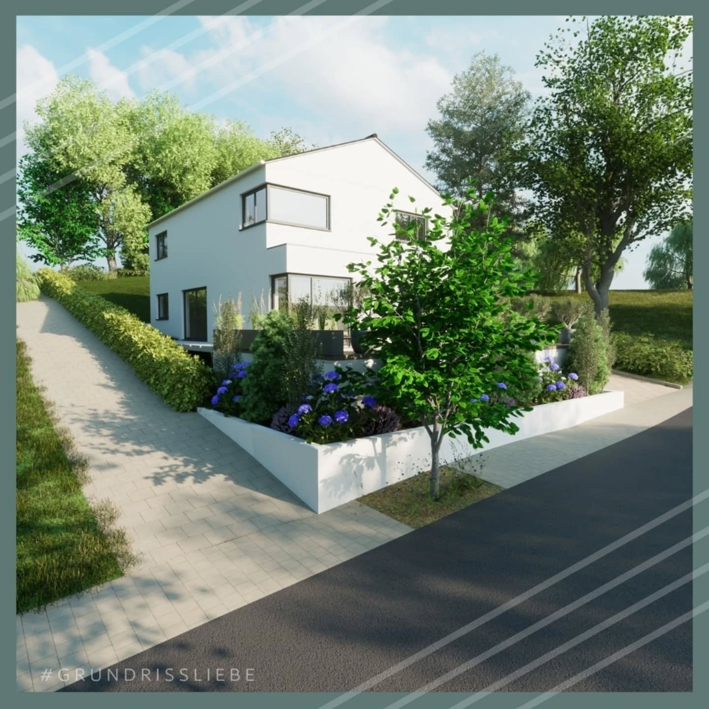 Einfamilienhaus mit Hanglage - und Bauvorschriften, die echt Nerven kosten🤣
Bloß nicht zu hoch, bloß nicht zu weit im Hang, bloß nicht zu nah an der Straße usw.
Aber ich finde, dass trotz der spannenden Grundstückssituation und einengenden Vorschriften eine tolle Planung entstanden ist 🤩
Viel Stauraum, ein flexibles Wohnkonzept und trotzdem grosse Räume, die sowohl den Blick ins Tal nutzen, wie auch den hinteren Gartenbereich erschliessen👍🏻
Grösster Wunsch war vor allem das grosse Büro im Obergeschoss mit unverbaubarem Blick ins Grüne - ich liebs🥰
Also nicht verzweifeln, wenn das Grundstück komplizierter ist - meistens findet sich trotzdem eine tolle Lösung 😄
#grundrissliebe #Fertighaus #Fertighausweiss #Grundriss #hausbau #Hanglage #Planung #Aussicht #Hang #Garten #Bau #hausbau #Beratung