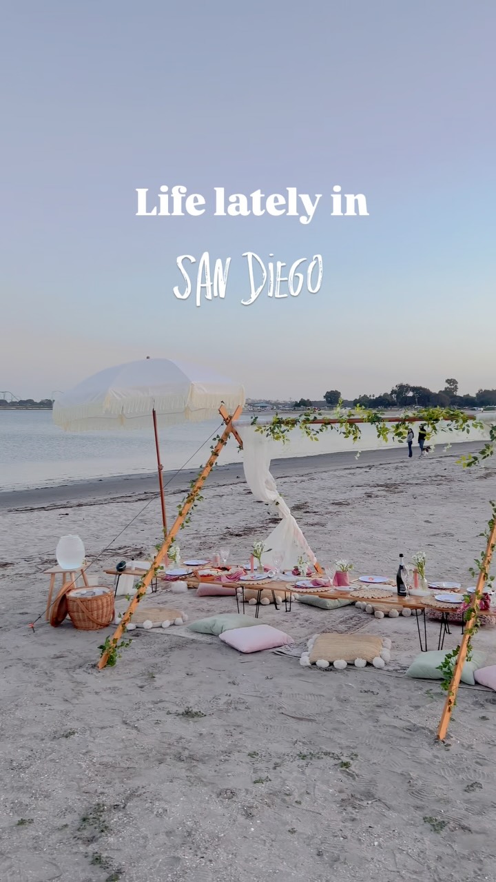 Live from San Diego, it’s another perfect summer🌤️👙
rent a picnic, rent a beach day, rent a vibe 🐚