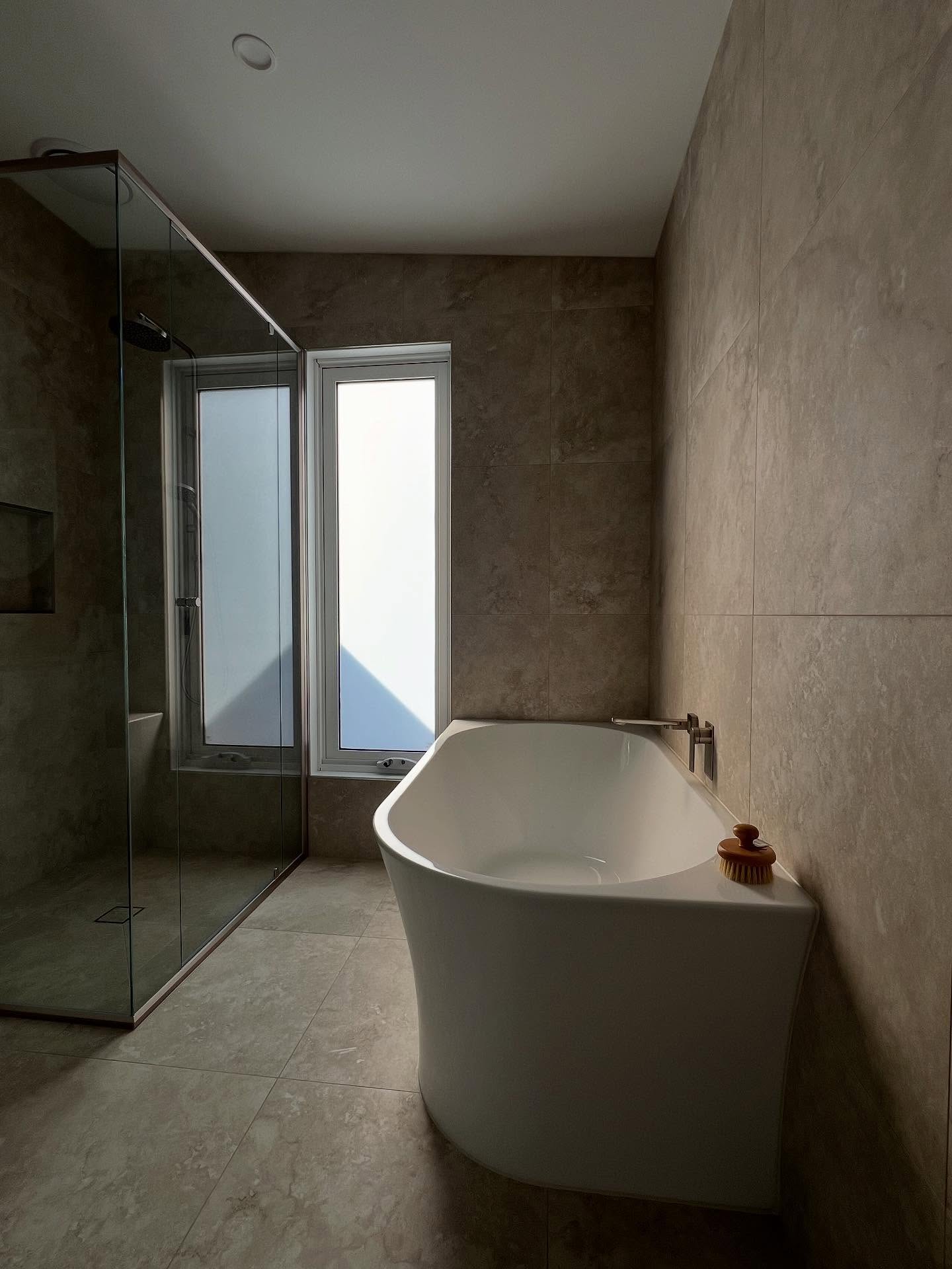 Modern & Built to Last
Another stunning bathroom transformation by SV Constructions Pty Ltd.
From the clean lines of the freestanding bath to the custom dual vanity and full-height tiling, every element was executed with precision and care. This project reflects our commitment to high-quality finishes, smart functionality, and architectural detailing that speaks for itself.
Whether you’re planning a modern upgrade, full renovation or a luxury ensuite addition — we’re here to deliver craftsmanship you can see and quality you can feel.
📍 Melbourne | 📞 0418 995 715
📩 DM us or visit svconstructions.com.au to discuss your next renovation.
#BathroomRenovation #MelbourneBuilder #SVConstructions #LuxuryRenovation #BeforeAndAfter #ModernBathroom #CustomBuild #HomeExtension #MelbourneRenovation #AustralianHomes