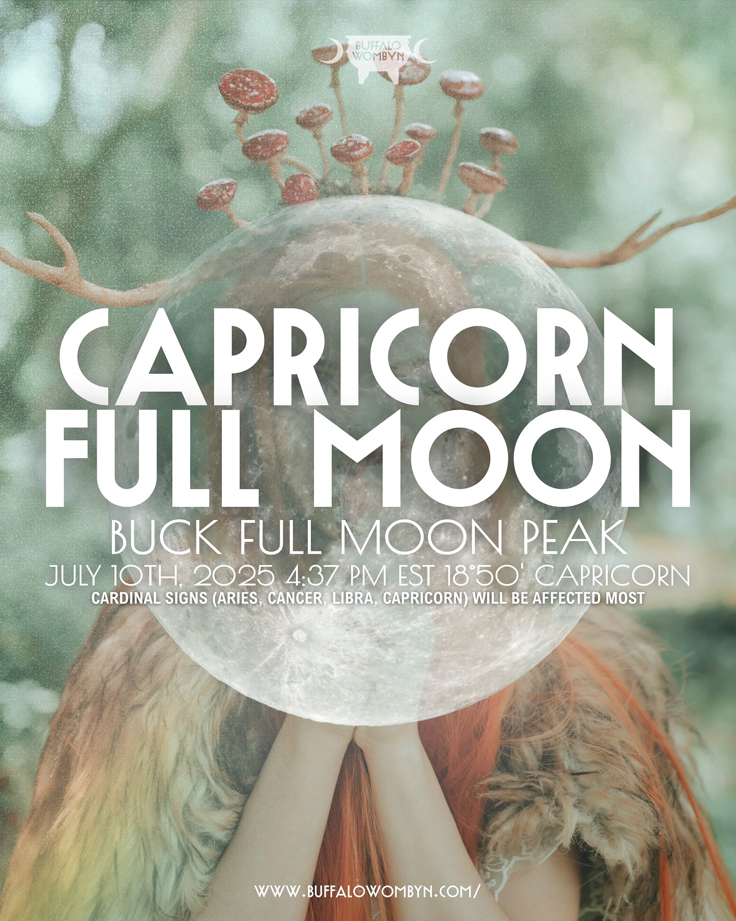 TODAYS FULL MOON IN CAPRICORN! โ๏ธ