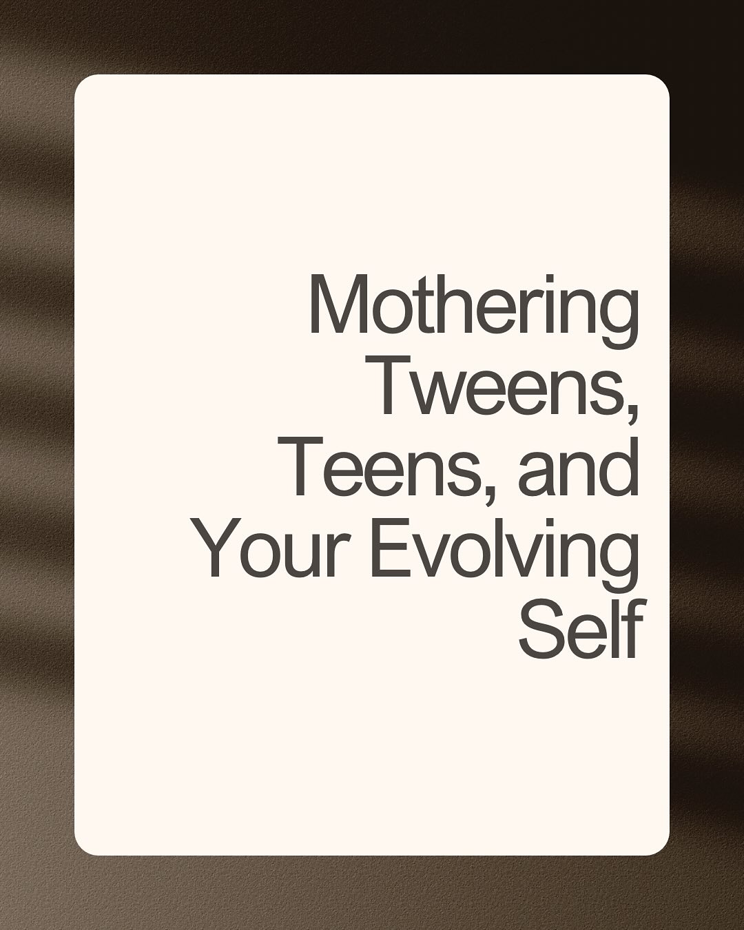 Motherhood after the elementary years ushers in a subtle but powerful transition. It’s a transition that many women aren’t prepared for, yet deeply feel. While the early years of parenting are often filled with milestones, structure, and a clear sense of purpose, the post-elementary phase can feel like stepping into an undefined space. You’re still “mom,” but the rules, needs, and rhythms have changed… almost overnight.
What are some of the most unexpected challenges you’ve faced in this season? #midlife #parenting #momlife