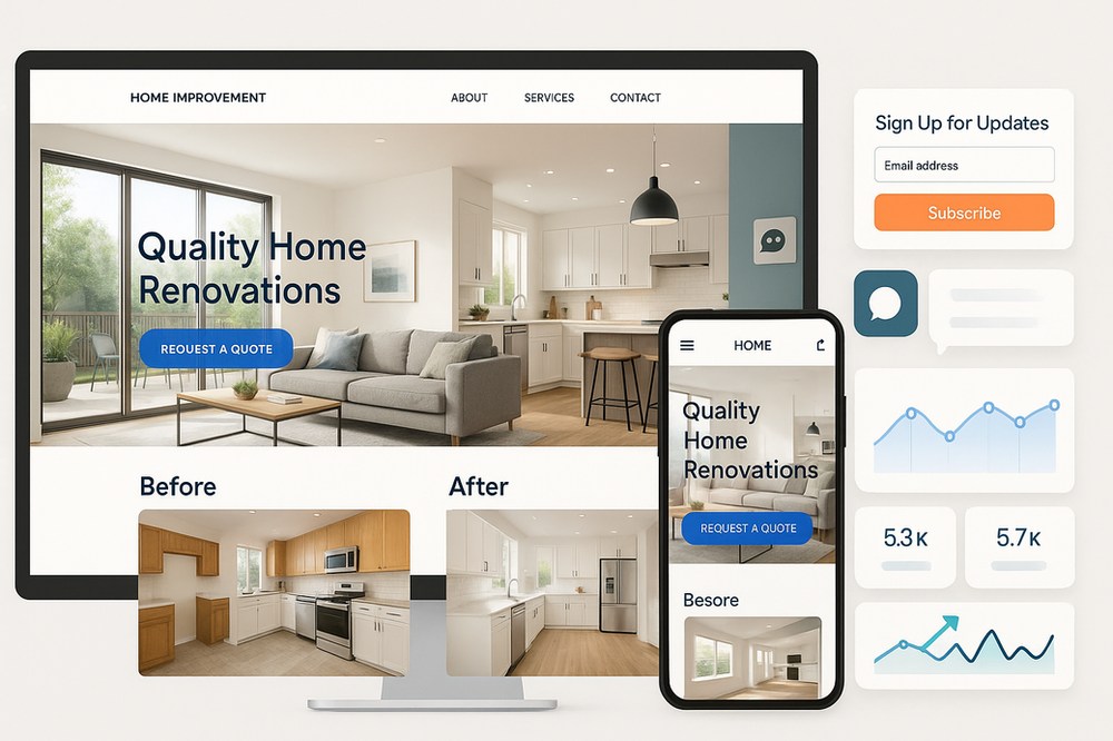 In today's digital landscape, a strong online presence is essential for home improvement professionals. Whether you're a contractor,...
Continue reading on our website!
#businessintelligence #businessintelligencepodcast #businesspodcast #businessblog #businessconsulting #websitedesign #internationalbusiness #websitetips #mobileappmarketing #integration