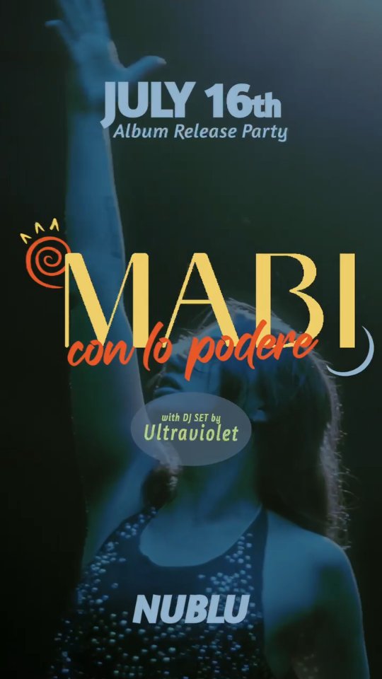 📀 'Aquí Ahora' | Album Release Party 📀
El miércoles 7/16 presentamos 'Aquí Ahora', nuestro album debut. La cita será en Nublu con nuestra banda completa 'MABI con lo podere' 🔥
👉 'Aquí Ahora' es un album conceptual de pop alternativo con influencias de música tropical y rock en español. Relata el despertar de una heroína divida entre las obligaciones de la vida cotidiana y una fuerza interna que pulsa por salir 💫
💃💭✨
Un viaje musical que te hará bailar, pensar y sentir
🎟 Get your tickets on the link in bio
___
🎶 Show + DJ set by @djultraviolet_ 🎧🕺
📆 July 16th
🕖 7:00 PM
📍 @nublunyc | 151 Ave., New York, NY
#aquiahora #mabi #albumrelease #musiclaunch #newmusic #latinmusic #tropicalmusic #LiveMusicNYC #NYCMusic #NYCmusicians