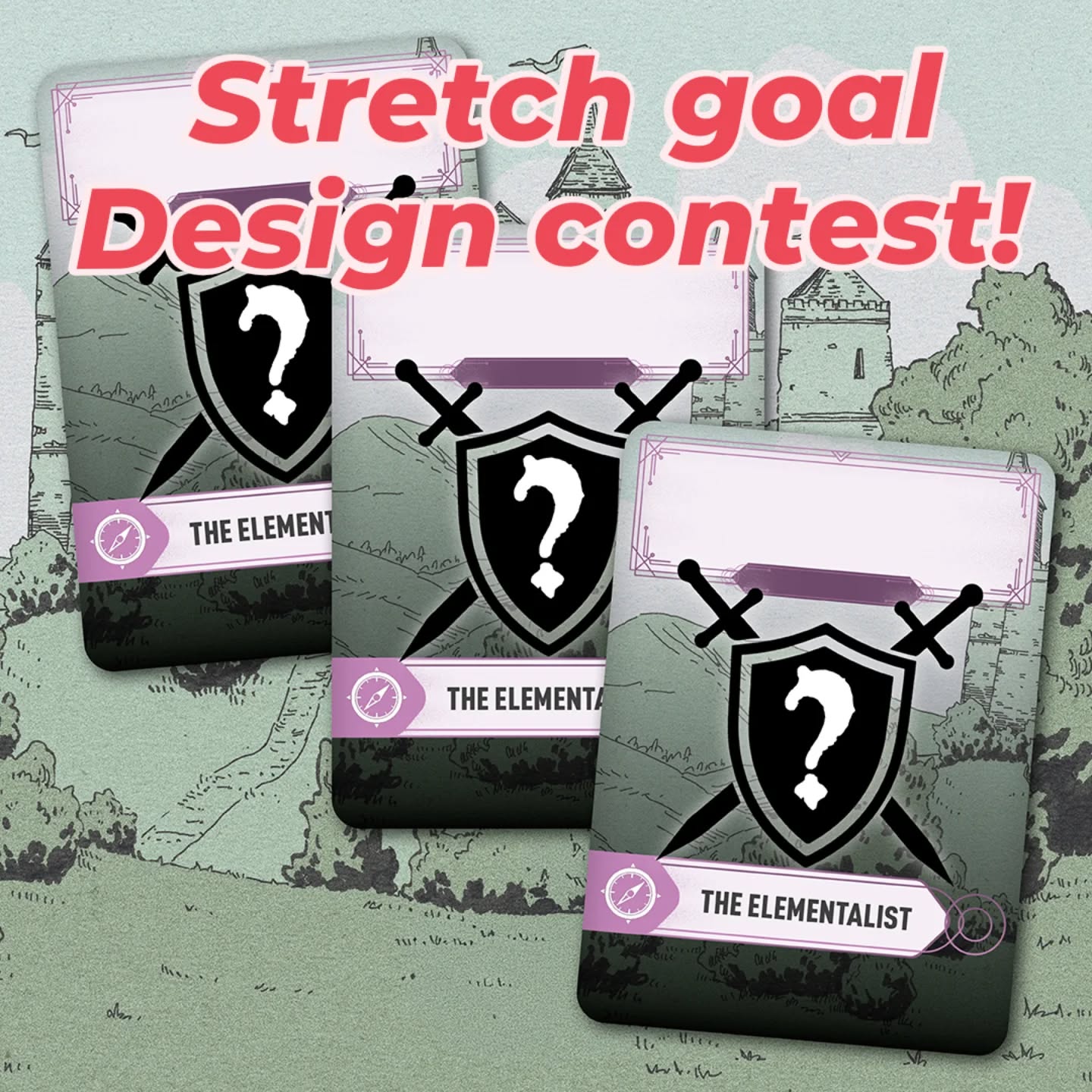 Regulus has reached its first stretch goal!
The Adventuring Society Equipment Booster consists of 3 new cards to be added to the game.
If you have a cool idea for a card let me know in the comments or on: jevanderkroon@theprinceofgames.com
It can be a cool idea for an armor set, a weird potion, a shield that reflects spells or a good gameplay idea or action for one of the cards!
Anything goes.
The winner will be revealed tomorrow and this idea will be illustrated by the illustrator of Regulus.
#Regulus #boardgame #boardgamedesign #bgg #tabletopgames #gamefound #brettspiele #bordspel
#fantasybattle #skirmish #wargaming #miniatures #fantasyart #knight #wizard #ranger #gamefound