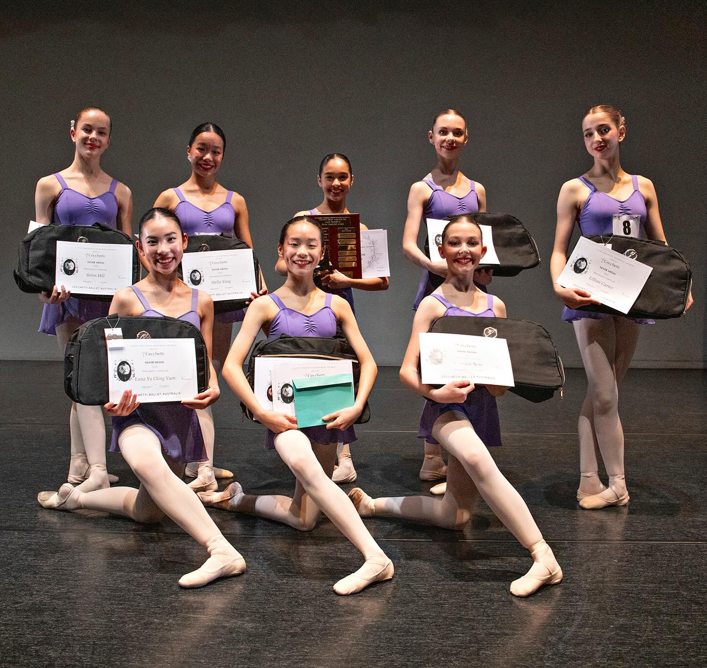 On Thursday night we held our National Competition, the #luciesaronovamemorialaward
8 Silver candidates were selected from across Australia to participate in an adjudicated class & perform two solos for an audience at the Adelaide College of the Arts.
Thank you to our esteemed adjudicators Janet Bridgeman & Maggie Lorraine for your beautiful care and encouragement.
Thank you @energetiks for sponsoring this event & for your ongoing support of Cecchetti Ballet Australia.
Congratulations to all the finalists!
SILVER CANDIDATES
Seren, @deniseutzschoolofdance NSW
Luna, @vcasecondaryschool VIC
Adabelle, @lanecovedanceacademy NSW
Stella, @barbarajaynedance SA
Georgia, @theperthschoolofballet WA
Celeste, @enpointestudioskew VIC
Alyssa, The Perth School of Ballet WA
Lillian, Barbara Jayne Dance Centre SA
#cecchettiballetaustralia
📸 @belinda_strodder_photography
