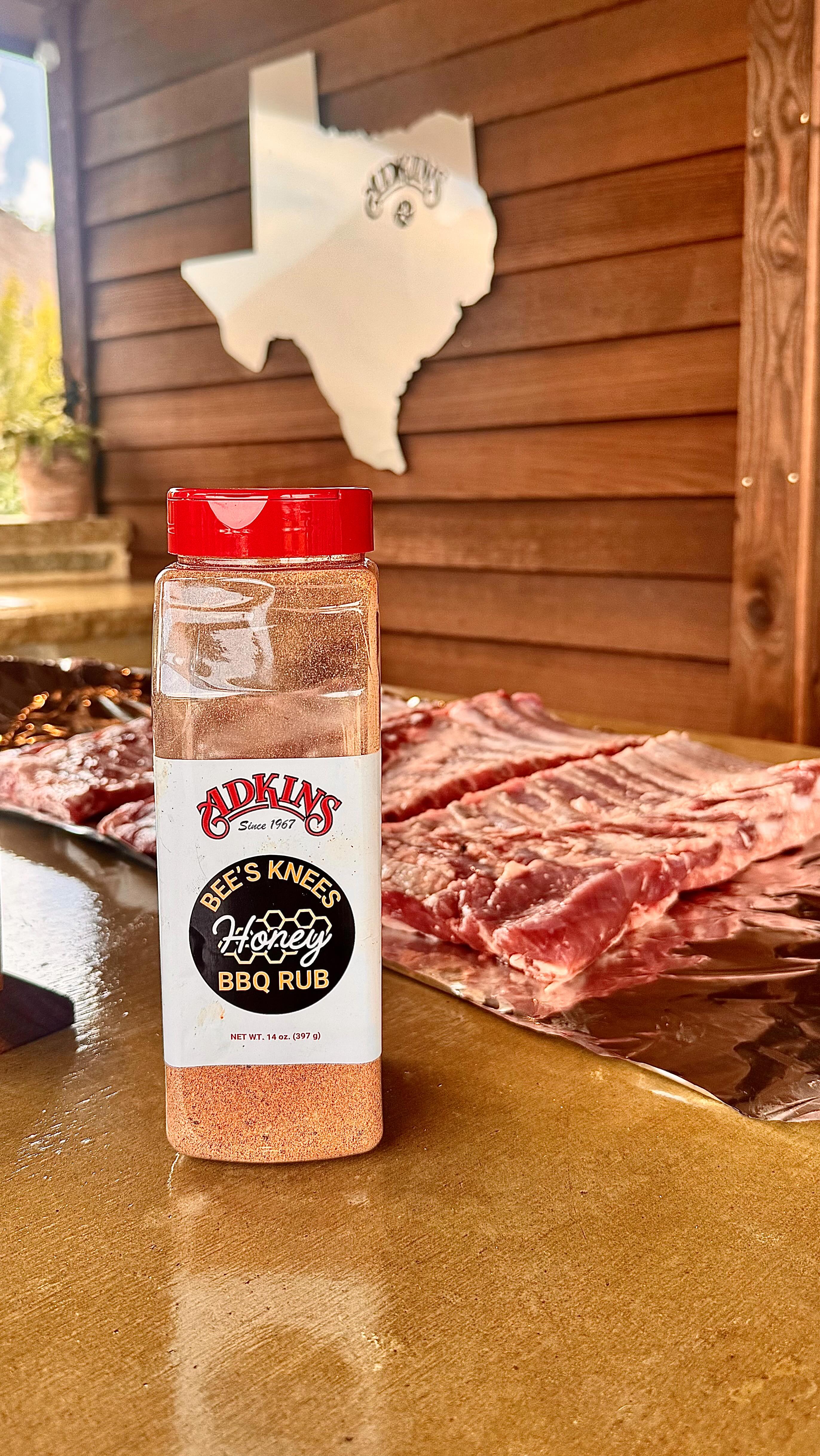Just tested our brand-new “Bees Knees Honey BBQ Rub” on some pork ribs, and the results were mouthwatering. 🤤
We generously coated both sides with our sweet honey-based blend and let the smoker work its magic. The ribs? Perfectly tender, sweet, smoky, and packed with flavor. 🐝🔥
Stay tuned for the official launch date! You won’t want to miss out on this BBQ must-have. ✨
Shop: adkinsbbq.com
#BBQSeasoning #PorkRibs #HoneyBBQ #ComingSoon #FoodieFinds #GrillMasters