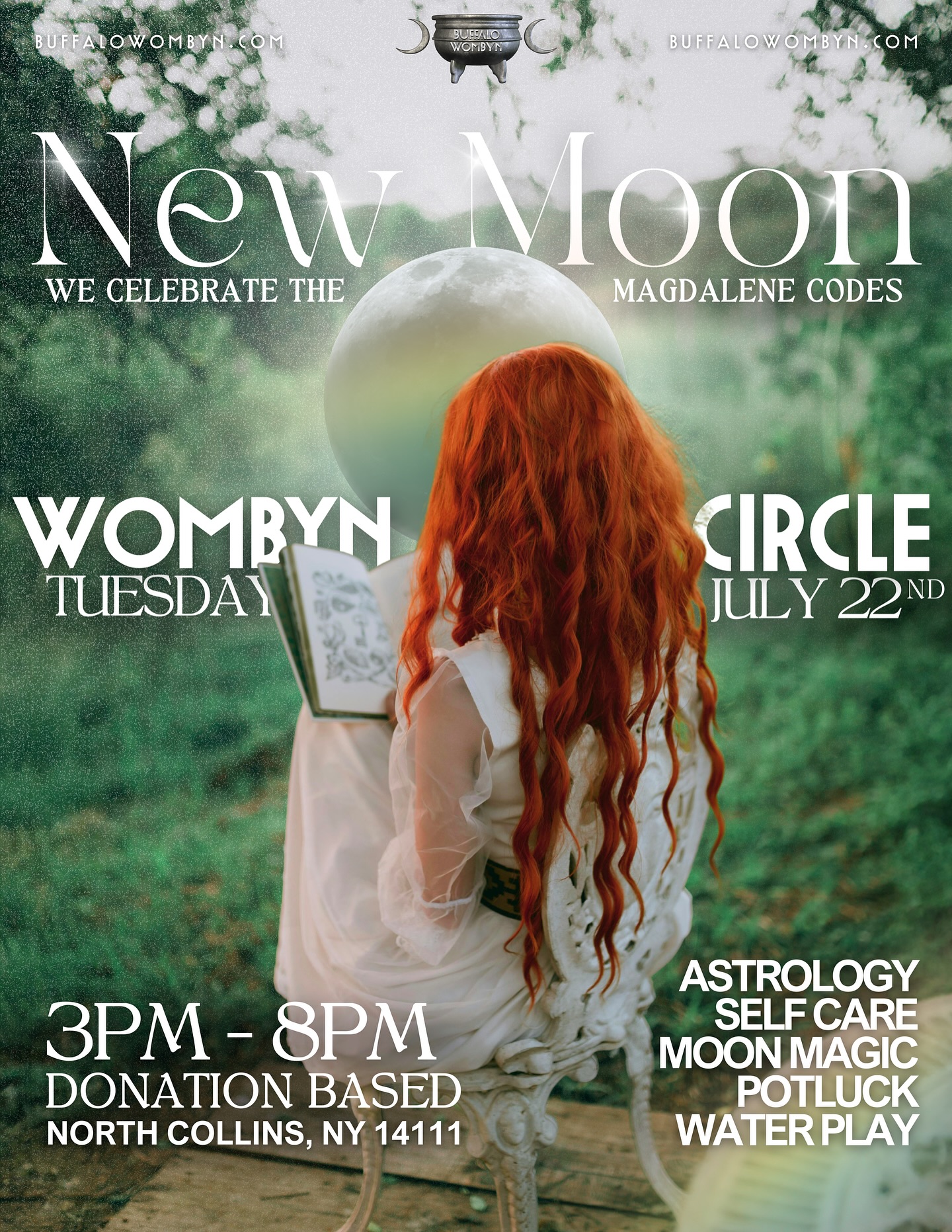 LEO NEW MOON - WOMBYN CIRCLE GATHERING! ๐
โโโ
In honor of the Rose lineage and Mary Magdalene,
We will gather in the garden to discuss astrology and the Magdalene mysteries, celebrate womanhood, sip tea and make magic
We are the bridge between Heaven & Earth, both the altar and the offering, the ritual and the remembering, the prayer of our ancestors ๐น
Invitation to bring a dish for our picnic potluck!
And a yoga mat or something to sit/move on
Swim stuff / towel if youโd like to swim!
๐ฑ Grounded, nourishing, free flowing space where you can engage in guided activities, or choose to lounge or play or whatever feels good for you
๐ Together we will explore the 7 chakras through movement and sound, anoint our bodies with sacred oils, swim in the water, dance around the fire
๐ธ Diving into the frequencies of inner union, self love, & community!
This is a safe and sacred space for wombyn to gather to heal, remember, rise, connect
We have been gathering for months under the full moon, and are so excited to step into the container of the dark moon together โค๏ธโ๐ฅโค๏ธโ๐ฅโค๏ธโ๐ฅ
the void where creation is conceived
RSVP LINK IN BIO - EVENT IS DONATION BASED- PAY WHAT YOU CAN- ONLINE DONATIONS ARE WELCOME DAY OF EVENT!