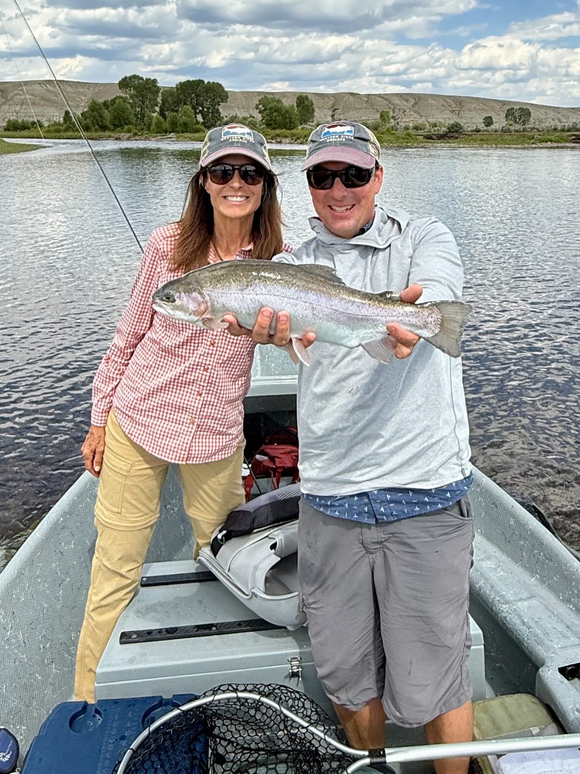 Clients showed up and showed out. Couldn’t ask for a better mix of trout, people, and river days. Let’s keep it rolling. #jacksonhole #tetons #flyfishing #fishing #summer