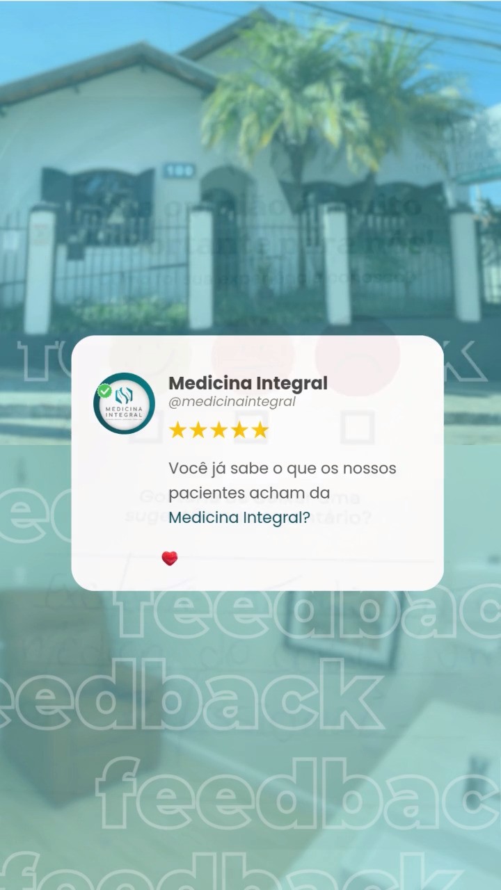 Veja o que os nossos pacientes estão achando sobre a Medicina Integral de Pouso Alegre.
Aguardamos você também.
.
.
.
#MedicinaIntegralPA #PousoAlegre #MG #Saude