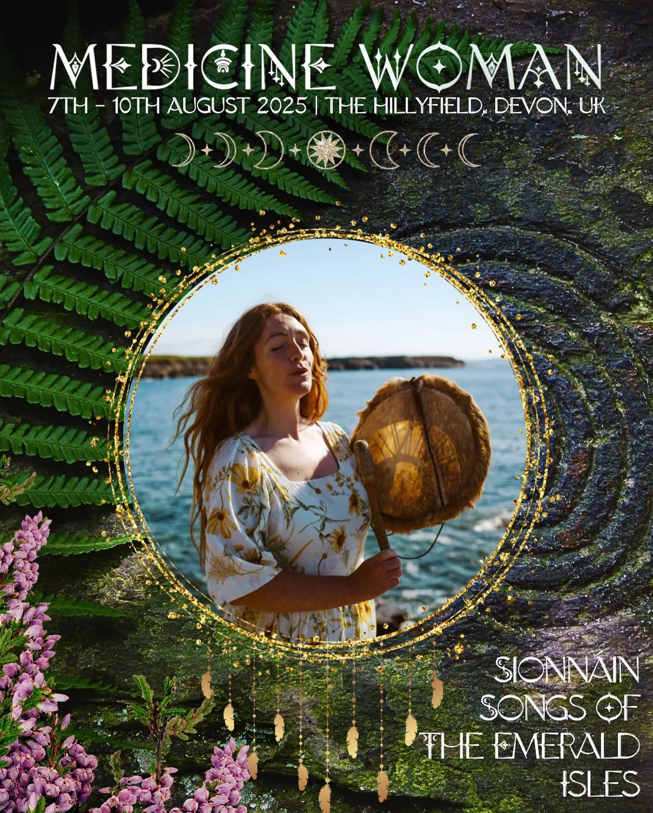 Join Sionnáin for Songs of the Emerald Isles! 🌿✨🔥
You are warmly welcomed to gather round the Hearth, where we will gather and invoke our ancient ancestors through the Gaelic language with songs from England, Ireland, Scotland and Wales. ✨
🌀Weaving Story, Song and the Wisdom of the Tuatha Dé Danann
🌀Come dream with the ancient ones, sing your soul’s song, and welcome the wisdom of the well and wise ones of blood and bone and beyond.
🌀This is a space of traditional and emergent song sharing - where your song and sound is deeply encouraged. Bring lots of cosy soft and warm things to make yourself a lovely nest, you are also welcome to bring any instruments you may feel called to.
🌀All hearts and voices are welcome at the Sacred Fire for this special space of song and remembering.
🗓️ Friday, 21.00, Sacred Fire
🪶 Sionnáin is a singer, songcarrier, musician, facilitator, guide and guardian from the West Coast of Ireland. Over 10 years ago she landed at the Hill of Uisneach on Summer Solstice, met by elders and guardians honouring the old ways, this special moment propelled her path into a deep connection with the power of place on the island of Éiriú.
🪶This was a profound catalyst, opening up her heart and journey to coming into relationship with the elemental and cyclicial ways of life, which naturally opened up a deeper communion with the ancestors and guardians of the land, the Tuatha Dé Danann.
🪶Ceremony, song and community have shaped her journey and supported her to remember the ways of the ancient ones, the grandmother’s wisdom and the ancient ways of the Caoineadh (ancient keening tradition of Ireland) keeper of thresholds, is at the core of her Soul’s journey and place within the village she is remembering along the way.
We are honoured to have Sionnáin bringing Songs of The Emerald Isles to Medicine Woman Gathering! 🧡
Join us to sing around the sacred fire an invoke our ancient ancestors! ✨
#medicinewoman #devon #gathering #sisterhood #sacred #rooted #medicinewomangathering #whenwomengather #wearethewomen #beautyway #remembering #ancestralways #sacredsong #songsofthemeraldisles #sacredfire