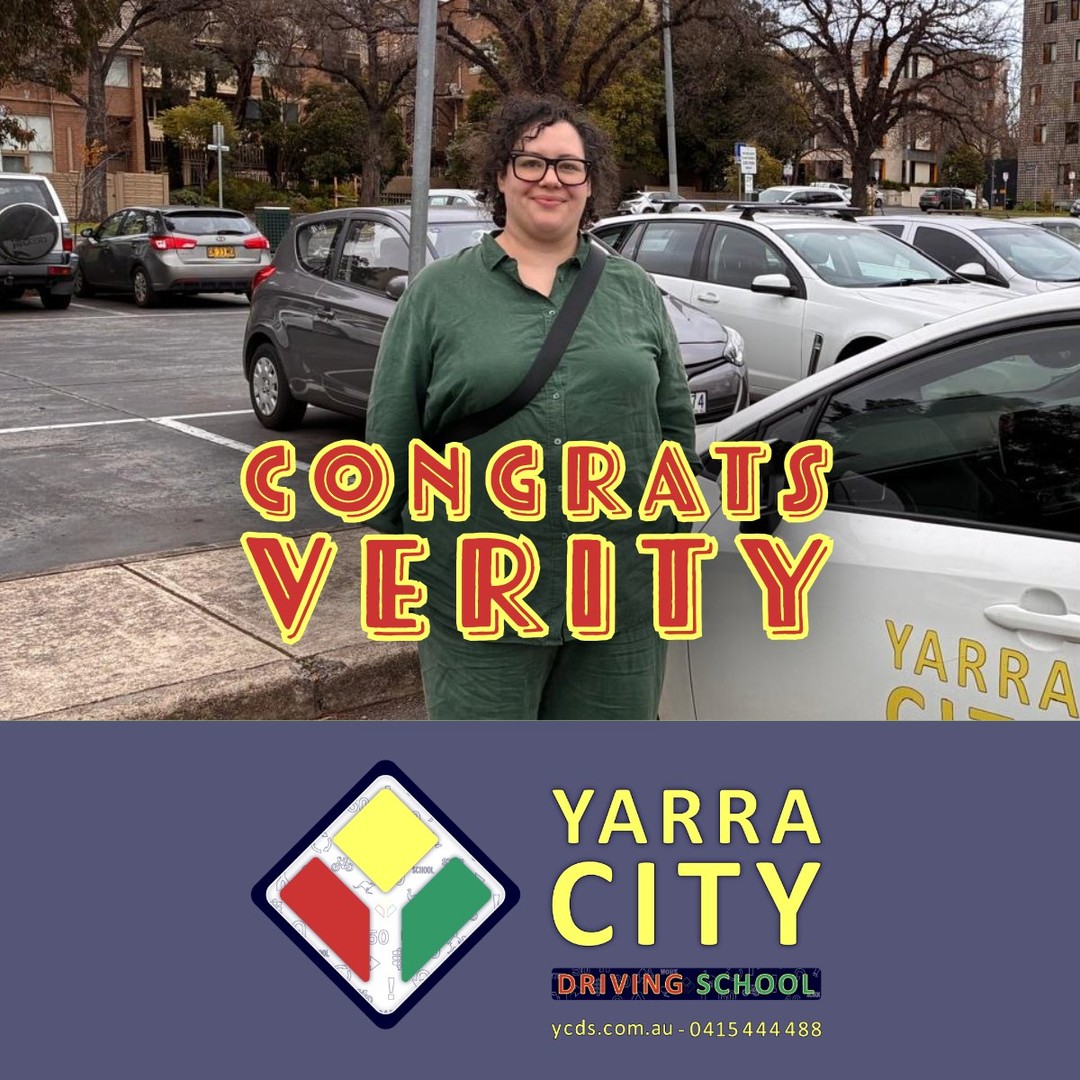 A big cheer for Verity, who passed the driving test at VicRoads Carlton and is now proudly driving with Green Ps! 💚🚗
This is a milestone worth celebrating proof of confidence, safe driving, and dedication behind the wheel.
We’re proud to have supported this journey and wish many safe and enjoyable drives ahead!
Well done, Verity the road is yours!
Journey to confidence starts at https://wix.to/E3Yv6Wt 🤩
Team Yarra City Driving School
#GreenPsAchieved #VicRoadsCarlton #PassedDriveTest #YarraCityDrivingSchool #DrivingTestSuccess #DrivingSchoolMelbourne #DrivingInstructorMelbourne #MelbourneDrivers #DrivingJourney #DrivingConfidence #PPlateProud #DrivingLessonsMelbourne #NewDriverMelbourne #TestDaySuccess #ManualDrivingMelbourne #AutomaticDrivingMelbourne #RoadReady #DriverTrainingMelbourne #BehindTheWheel #DriveSmartDriveSafe #LicenceMilestone #CruisingWithConfidence #OnTheRoadSuccess #SoloDriverLife #FreedomOnTheRoad #SafeDrivingMatters #MelbourneDrivingTest #DriveWithYarra #StartDrivingToday #GreenLightGo