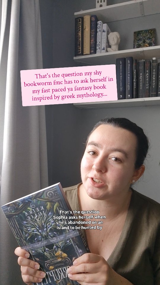 Do you think you would survive being hunted on an island by greek mythology creatures?
That's the question, Sophia, the shy bookworm fmc of my fast paced ya fantasy book inspired by greek mythology has to ask, when she finds herself hunted by greek mythology creatures with her only allies a group of ruthless survivors who could turn on her at any moment.
If you're a reader who likes...
Greek mythology 🏺
Deadly trials ☠️
Morally grey characters 🗡
Survival of the fittest 👀
Jungle setting 🌴
Allies to lovers ♥️
And a fan of the hunger games and percy jackson? Then Uncorrupted might be the book for you! 🏛🏺✨️
Uncorrupted is available to preorder until tomorrow (24th of July) so if you want to get your hands on two art prints, a bookmark and thank you card you need to act fast ✨️
#greekmythology #yafantasybooks #indieauthor #booklauch #newyafantasyrelease #greekmythologybook #bookartwork
