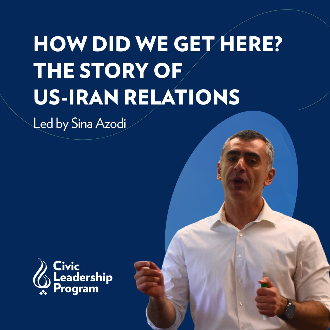 Huge thank you to Sina Azodi for guiding us through the complex history of U.S.-Iran relations.
His insight into the key turning points in Iranian history and geopolitical dynamics helped our students better understand where our community is today and how it got here.
We're grateful for his time, expertise, and thoughtful perspective as our students prepare to meet Members of Congress!
#civicleadership #paaia