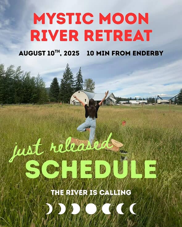 Calling all Mystics! 🔮
The Mystic Moon River Retreat schedule just launched and oh she glows! 🌝
Which parts of the day are you looking forward to most!? 🦦
Stay tuned as we feature teachers, speakers and practitioners leading up to the retreat with a new moon giveaway launching this week! 🚀👀
Book off August 10th, 2025 and treat yourself to a day of rejuvenation at the river!
Tickets Limited 🎟️
mysticmoonsisters.online
#dayretreat #retreat #play #laugh #float #yoga #soundbath #hypno #astrology #moonmagick #medicinewheel #land #blessed #community #together #fun #innerchild #allwelcome #yogaretreats