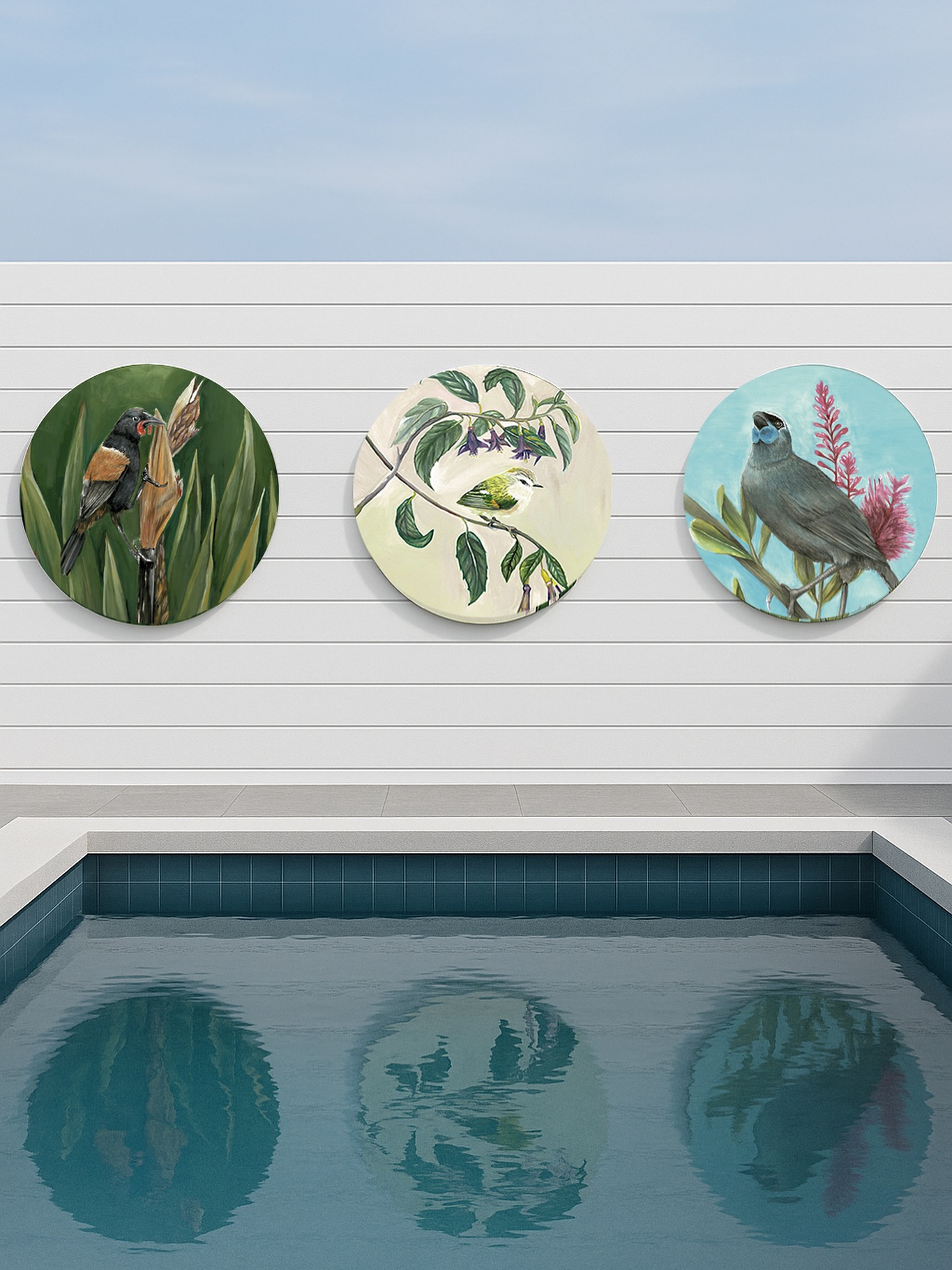 Looking at creating some outdoor art options for those looking to beautify their garden sanctuaries (or plain fences) this summer. Please let me know if this something you’d potentially invest in. Sizes would be 1200mm, 600mm, and 350mm. These would be created on high quality ACM sign panels and printed in long life vinyl for waterproof outdoor conditions.