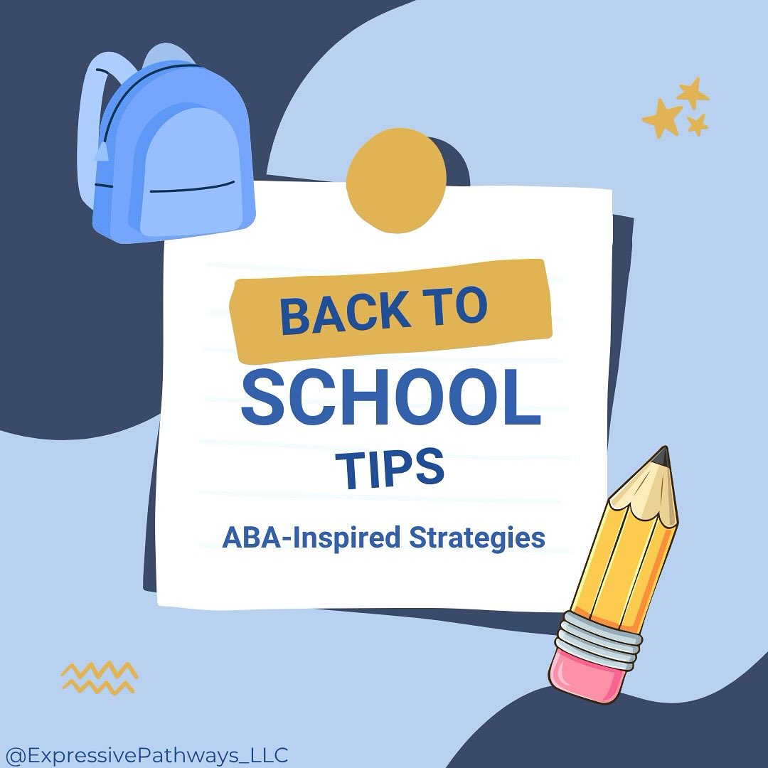 Back to School can be exciting and overwhelming! New backpacks, fresh crayons, and a few extra supports can make all the difference! 🖍️🎒📚
These tips can help ease the transition and set your child up for success and hopefuly a little less stressful for everyone.
Swipe through for simple, effective strategies to get this school year started!