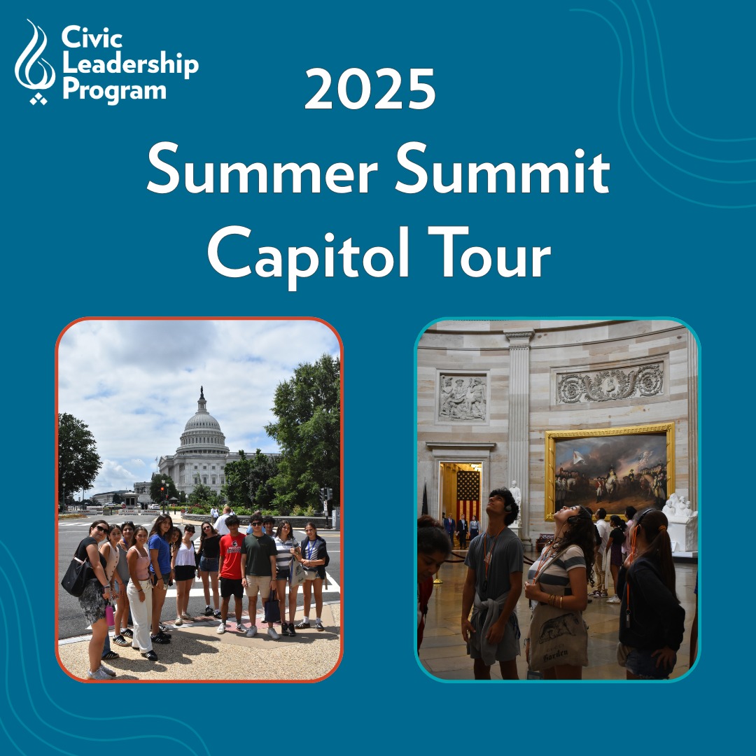 On day three of the Civic Leadership Summer Summit, our students explored the Nation's Capitol!
They spent the day learning about the Nation's deep history and got a behind-the-scenes look at life working in the Capitol.