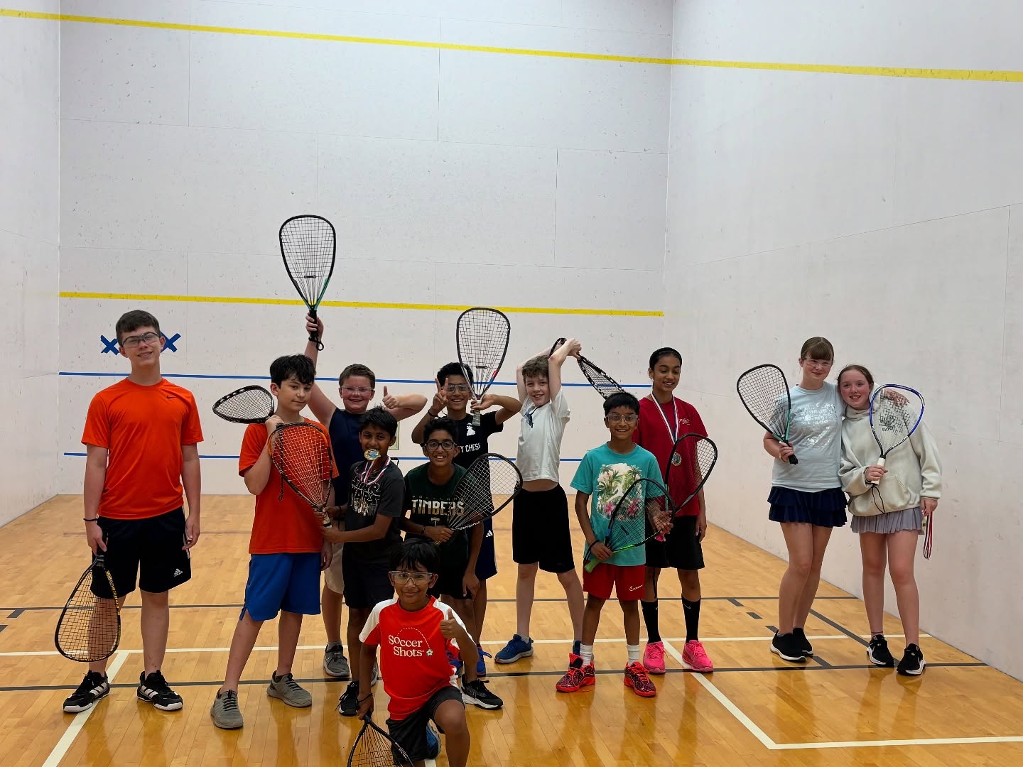 @sunsetracquetball Summer Camp was a BLAST! 🔥
We had 11 awesome future racquetball stars crush it during a week full of fun, games, and skill-building!
And the best part? We’ve got another camp coming up August 11–14, and there’s still time to sign up!
DM us to if you’re interested!