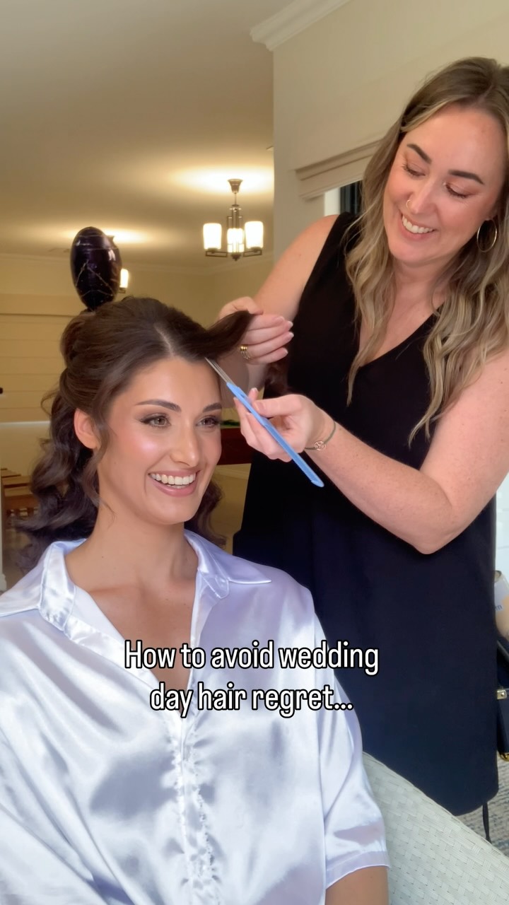 This isn’t your usual hair appointment- it’s your wedding morning.
Here’s what to look for when choosing the right bridal hairstylist:
✅ Bridal expertise – Look for someone who specialises in weddings, with a portfolio of real brides and styles that have stood the test of actual wedding days (humidity, hundreds of hugs, dancing, it allllll 🥳).
✅ Comfort + connection – You should feel heard, comfortable and at ease during all communication.
✅ Rave reviews – Past brides will tell you everything you need to know. Their words are your best insight.
✅ Experience with your hair type – Whether you’ve got fine, thick, straight or curly hair, they should know how to make it work and last.
✅ Clear communication – No ghosting or guessing. You deserve someone who keeps you informed and supported from first enquiry to “I do.”
✅ Transparent pricing – You should always know what’s included, no surprises.
You’re not just hiring someone to do your hair, you’re choosing someone to be a calming presence, a hype girl and a trusted professional on one of the biggest mornings of your life. 💕✨
That’s exactly what I’m here to be, for you. 🫶🏼
——————
Mandurah based bridal hairstylist specializing in polished, romantic wedding hairstyles 🤍
#bridalhair #bridalhalfup #bridalhalfuphalfdown #weddinghairstylist #bridalbun #weddinghairgoals #bridalhairtips #longlastinghair #hairstylefixes #healthybridalhair #bridalhairsolutions #bridalhaircare #bridalhairworries #weddinghairconfidence #bridalstylingpro #perthstylingpro #perthweddingexperts #perthvendors
Soft romantic bridal half up, face framing hair, modern wedding hair, romantic bridal styles