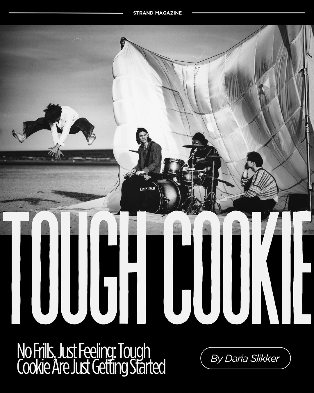 The Dalston four-piece @toughcookie just dropped their new single The Countryside Is Good For You today — a taste of the full EP coming October 10. 🎸
Strand writer @daria.18 caught up with the band after their sold-out Omeara show to talk about starting over, writing through memory, and why they never want to give too much away. 🎤
Follow the link below to read the full interview…
https://www.strandmagazine.co.uk/single-post/no-frills-just-feeling-tough-cookie-are-just-getting-started
Photo credits: 📸
@supafakes
@_sullman
@flower.up.studio