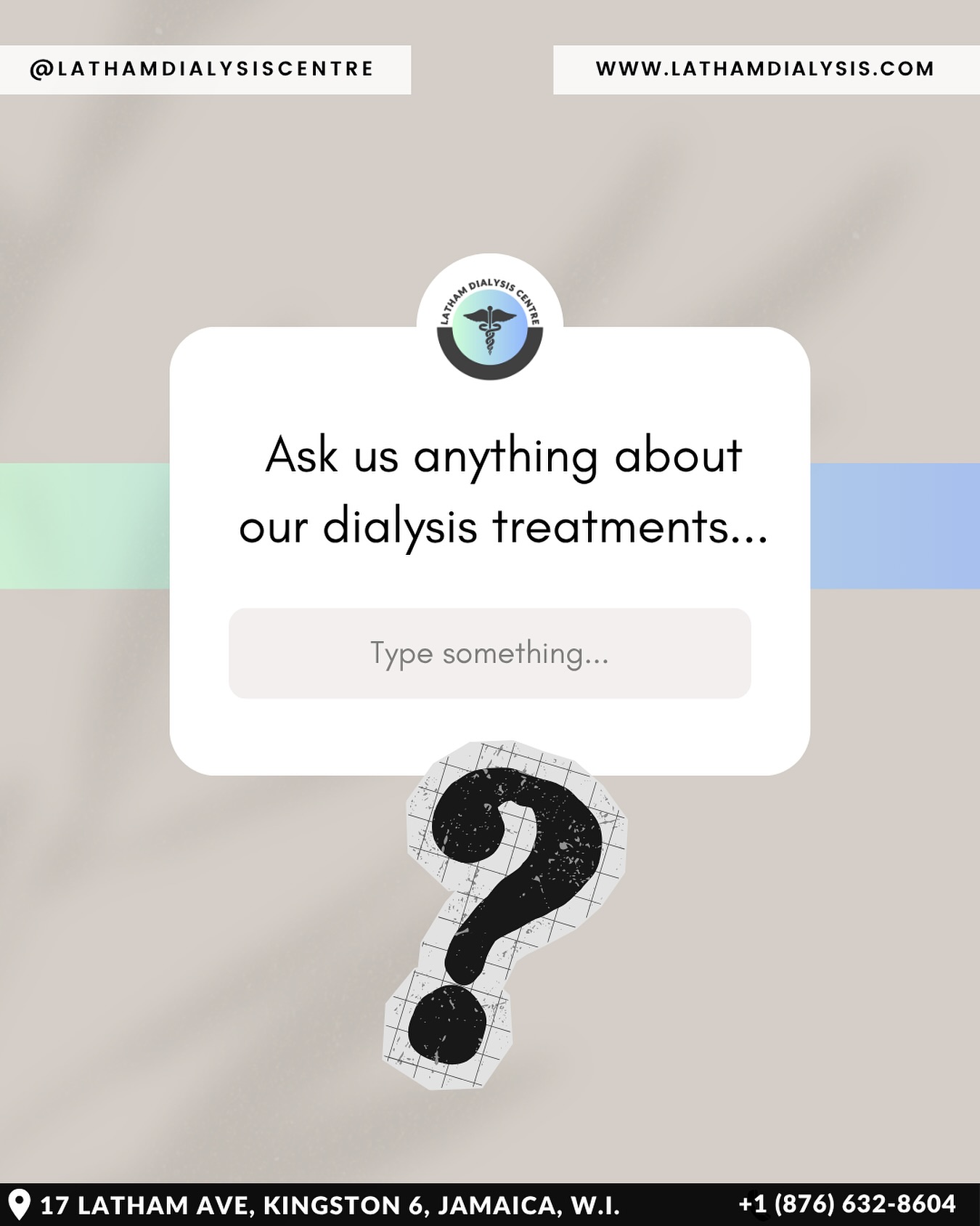 Have questions for us?
#LathamDialysis #LathamDialysisCentre #LathamDialysisJamaica #Jamaica #Kingston #KidneyDialysis #KidneyDialysisJamaica #KidneyDialysisinKingston #KidneyHealth #DialysisCenter #kidneydialysisinjamaica #KidneyDiseaseRisks