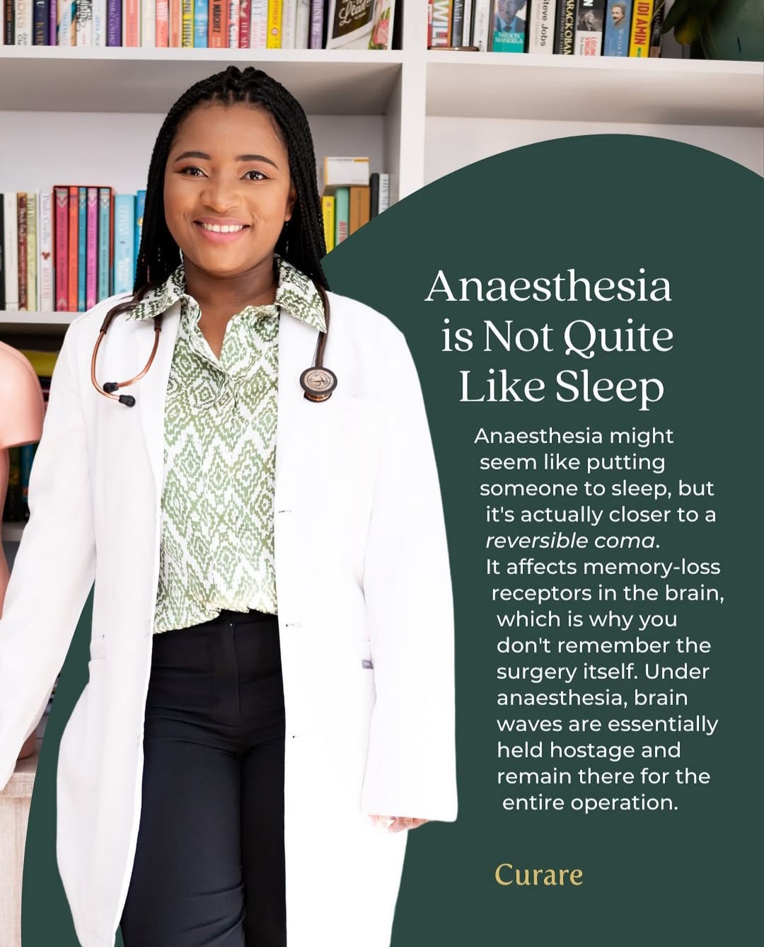 Have you ever thought being under anaesthesia meant you were simply sleeping?
It's actually closer to a reversible coma!
Unlike sleep, where your body cycles through different stages, anaesthesia keeps you in a controlled state of unconsciousness, ensuring you don't feel pain during surgery.
Have any other questions on anaesthesia? Let us know in the comments!🌱
#anaesthesia #anesthesiology #anesthesiologist #medicine #medstudent #medicalstudent