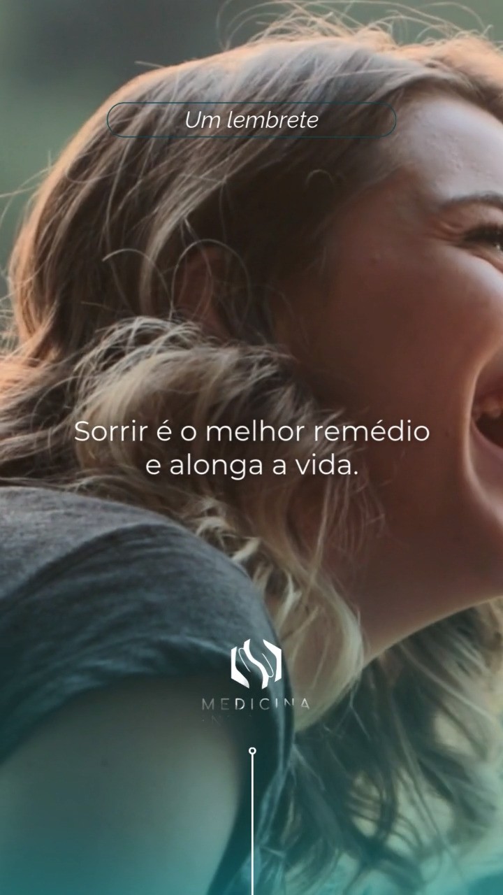 Bom dia e ótima semana!
😁 Um sorriso sincero pode aliviar até o peso dos dias. Sorrir é cuidado, é cura, é conexão!