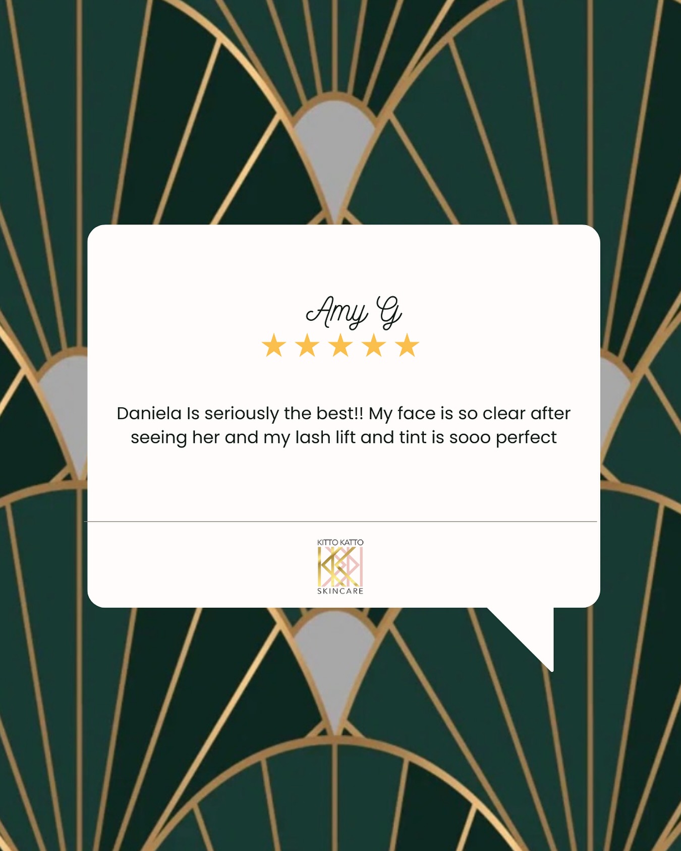 Another amazing review for @daniela_esti_kittokatto
Thank you for supporting our small business here in Denver 💗
#denveresthetician #denvermedspa #denverlocal