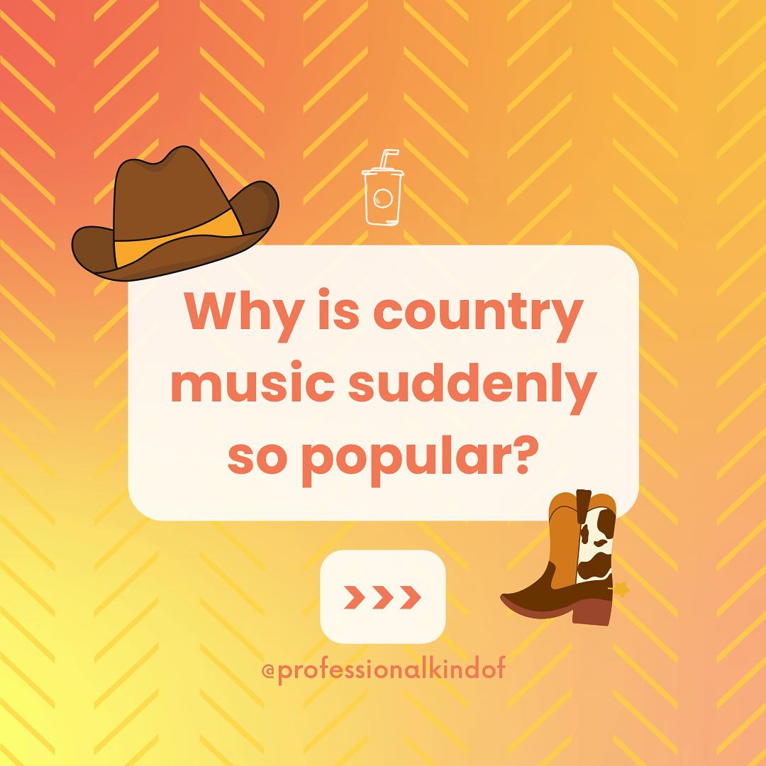 🤠 Country music is back and bigger than ever — just ask Beyoncé, Post Malone, Chappell Roan, and the multitude of other artists suddenly exploring the genre.
But what led to this surprising shift in music taste? And what does it say about Gen Z's larger worldview?
Read my take in my new blog. Link in bio.
#genz #musictrends #writersofinstagram #genztrends #newblog