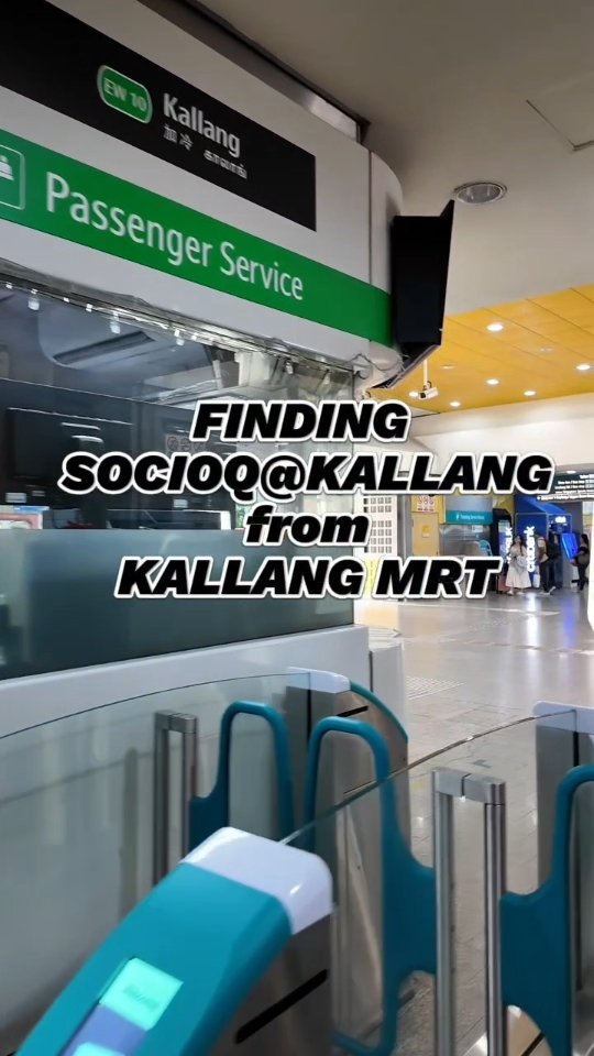 Only a 5-minute walk from Kallang MRT 🚶♂️
Getting to SOCIOQ@Kallang is a breeze! Convenient location, easy directions, and perfect for guests arriving by train.
#SOCIOQatKallang #KallangEventSpace #SGEventVenue