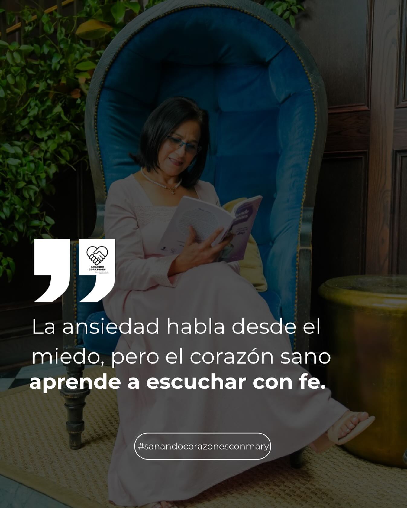 La ansiedad nace del miedo, pero un coraz