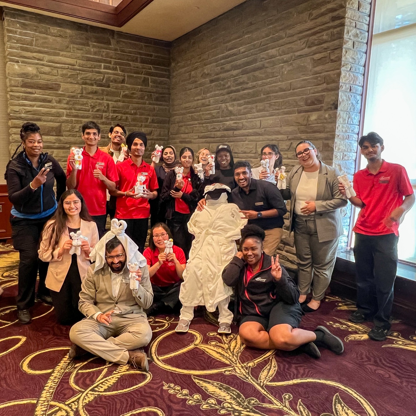 This week, our SWEP students got a behind-the-scenes look at the magic of Housekeeping at @fairmontjpl ✨
From towel swans to towel bears, our talented Room Attendants led a fun and hands-on Towel Art session that brought out everyone’s creative side.
A big thank you to our amazing Housekeeping team for sharing their skills and showing our students what it means to make special happen every day!
#MakeSpecialHappen #JoinOurTeam #HospitalityStudents