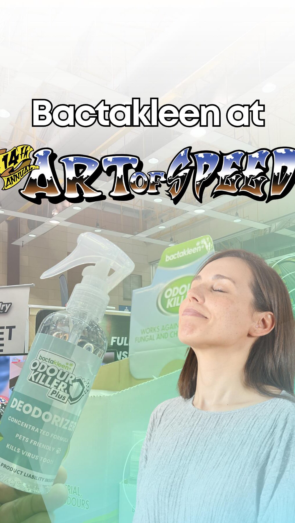 Yes, we’re here! 👋
Find Bactakleen at Art of Speed 2024! We’ve brought along our top products—ready to help you keep your air clean & healthy!😉
#bactakleen #odourkiller #kleenwipes #safety #homeclean #certified #easytouse