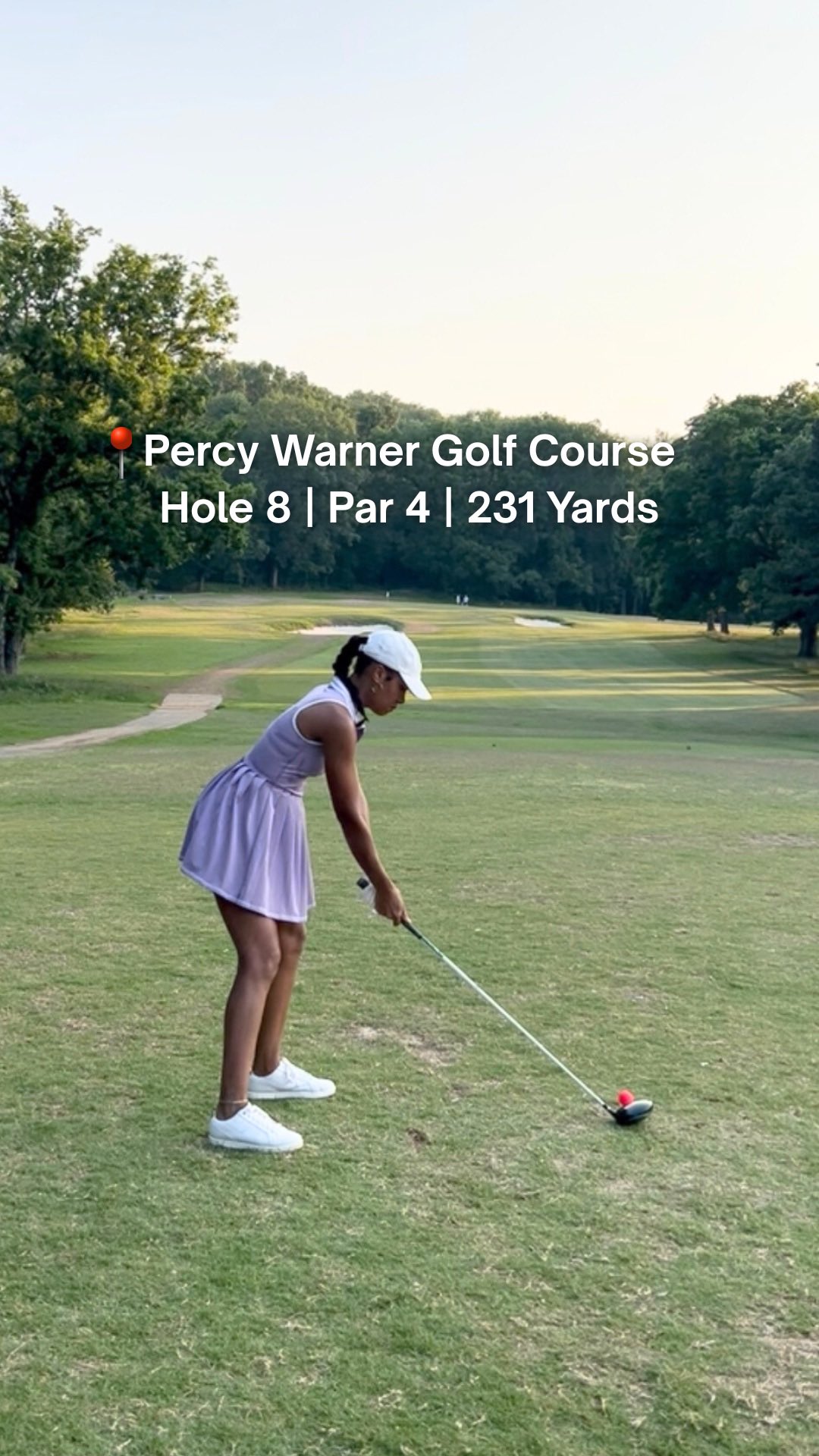 📍Percy Warner Golf Course | Hole 8 | Par 4 | 231 Yards
Definitely was NOT my best drive of the day BUT I got myself back on track. I even avoided 2 large Bunkers 🙌🏽🙌🏽 
I just wish that putt would have let me be great and save Par but I’ll take a Bogey 😉 #BogeyLife 
.
.
.
#HoleVlog #BeginnerGolfer #Vlog #Golf #GolfLife #Golfer #GolfAddict #InstaGolf #Golfstagram #GolfGirl #GirlsWhoGolf #WomenWhoGolf #GolfFashion #GolfOutfit #GolfSwing #PercyWarnerGolfCourse #Nashville #NashvilleGolf #GolfContent #GolfContentCreator #ContentCreator #BlackGirlsGolf #NashvilleInfluencer