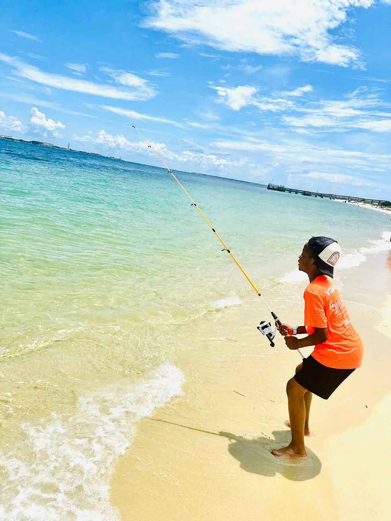 It’s another salty day on the ocean for our young Fishing Fundamentals campers in Pensacola FL. #BlackGirlsFish #BlackBoysBoat #EbonyAnglers #FishingFUNdamentals #YouthFishingCamp #GirlsWhoFish #BoysWhoFish #SaltwaterFishing #PensacolaFishing #BlackKidsFish #FishingLife #OutdoorAdventures #FishOn #FishingEducation #FishingWithKids