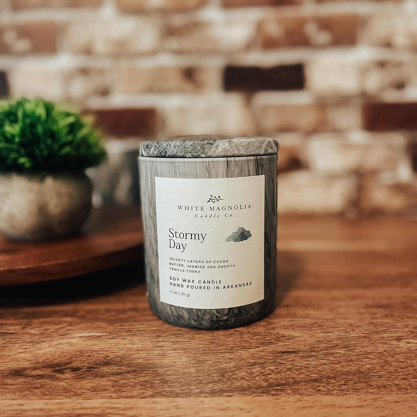 Stormy Day Scented Soy Candle
Velvety layers of Cocoa Butter, Jasmine and smooth Vanilla Tonka
Each candle is made with 100% Natural Soy Wax & hand-poured into a reusable jar. We only use lead-free cotton wicks & phthalate free fragrance oils infused with essential oils. No other dyes or chemicals are added.
11 oz. candle burns approximately 65 hours
Available August 1
whitemagnoliacandlecompany.com
