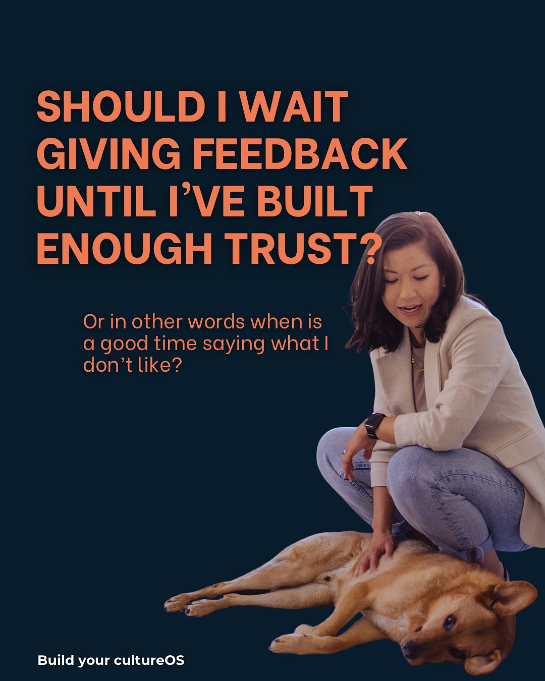 Feedback is tough. We’re getting more and more weird in navigating relationships as they are complex - agree? Even though it’s tough don’t hang out in this space in between not saying anything because you think it’s not the right time or place.
•Ask yourself do I want this other person to grow?
Imagine a person has something in their teeth - would you say something? Do you care enough?
Let me know 👇🏾