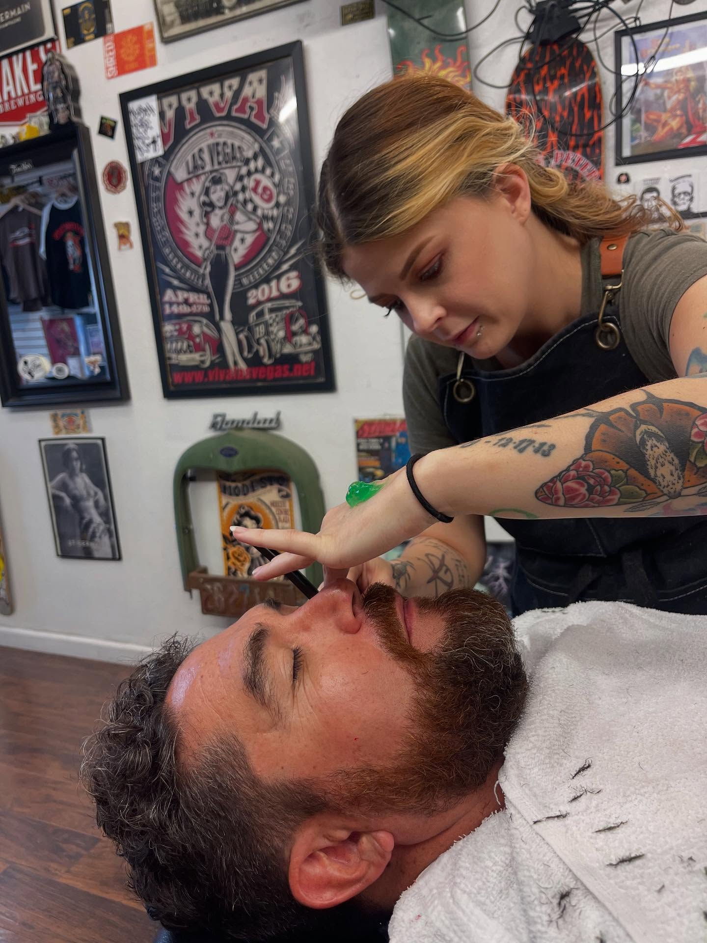 Barber Olivia is now booking. 💈