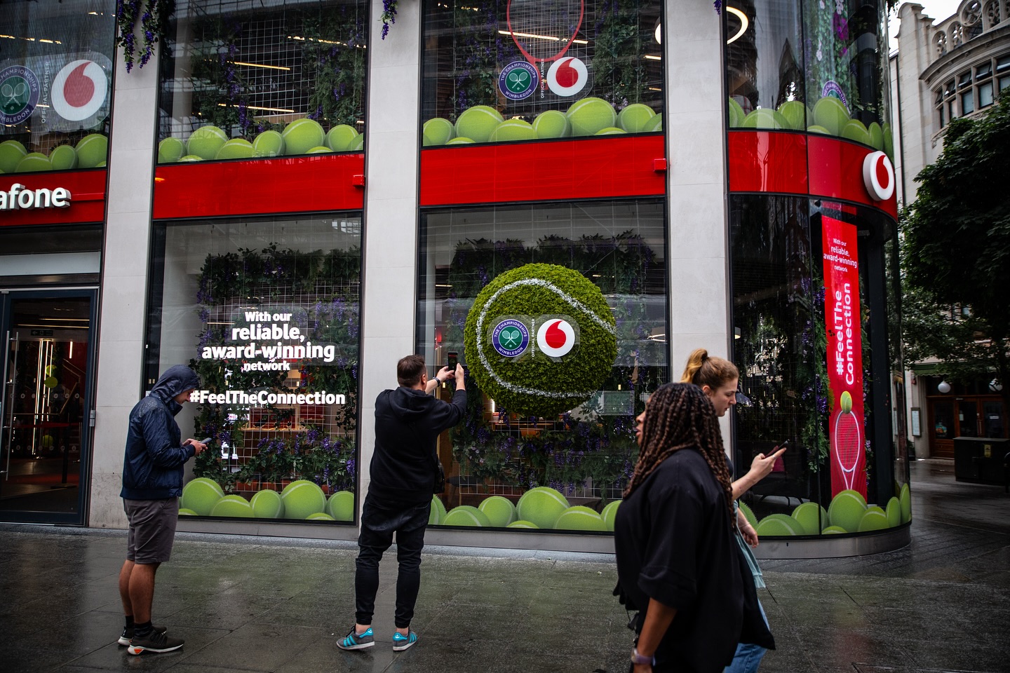 Throwback Thursday👏
The Wimbledon final has come and gone, and our Wimbledon window displays are now down 🎾😢
Here’s a look back at two of our Vodafone store takeovers in London — just a small part of an exciting partnership that lit up the UK this season.
#Wimbledon #Wimbledon2025 #Vodafone #StoreTakeover #WindowDisplay #RetailDesign