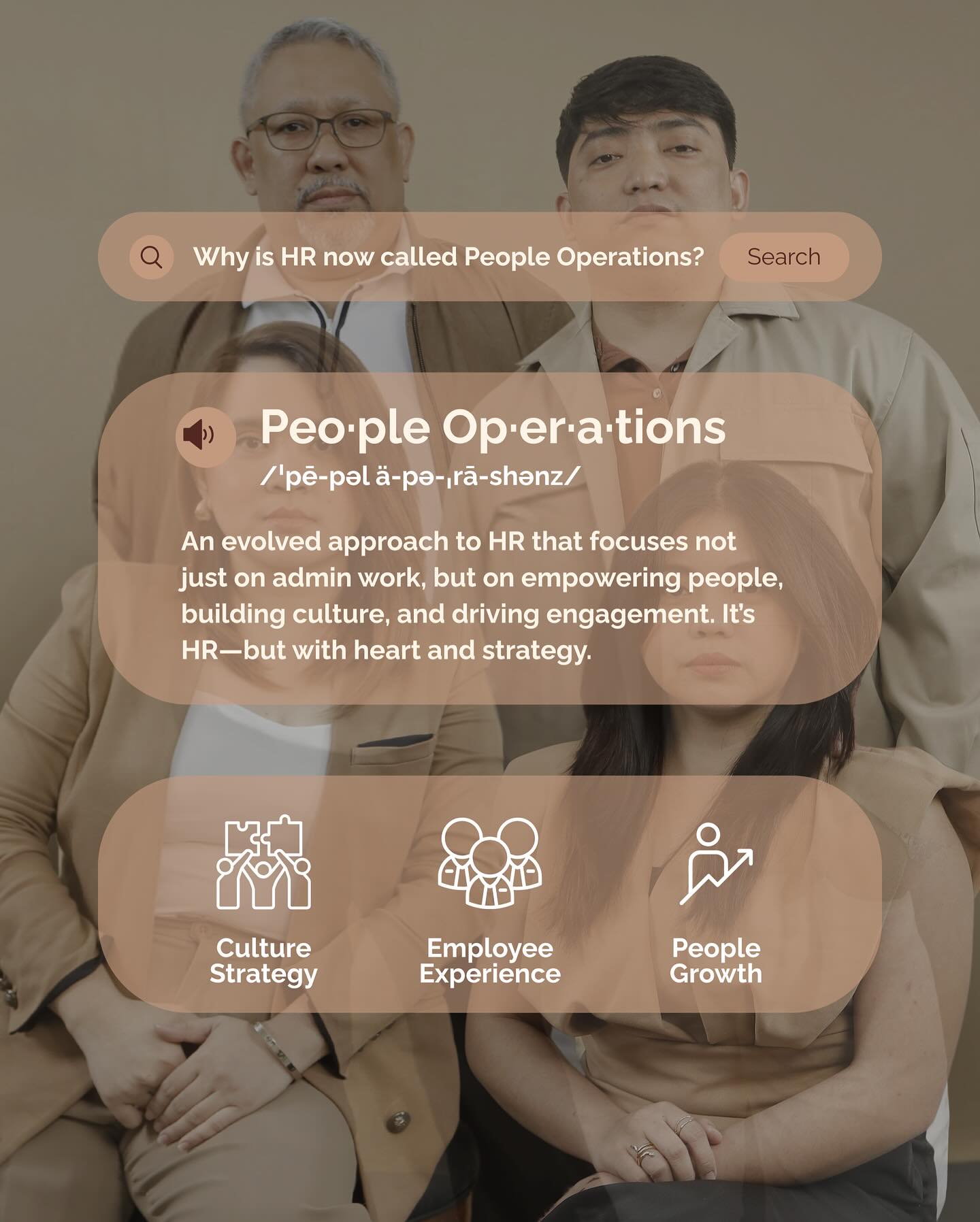 Why do we call it People Operations now?
Because we’re no longer just tracking leave credits or handling contracts. We’re rethinking how we support, grow, and empower the people behind ExeGen.
People Ops is the shift from paperwork to purpose—from compliance to culture.
📌 And that’s a change worth naming.
#EvolvingWithExeGen #PeopleOps #CultureDriven #MoreThanHR