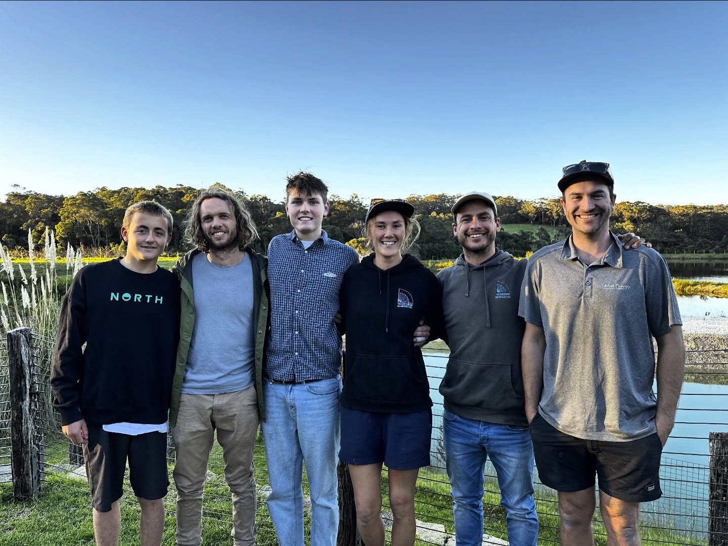 A nice afternoon to step away from the work site and catch up on the simple things in life with the team.