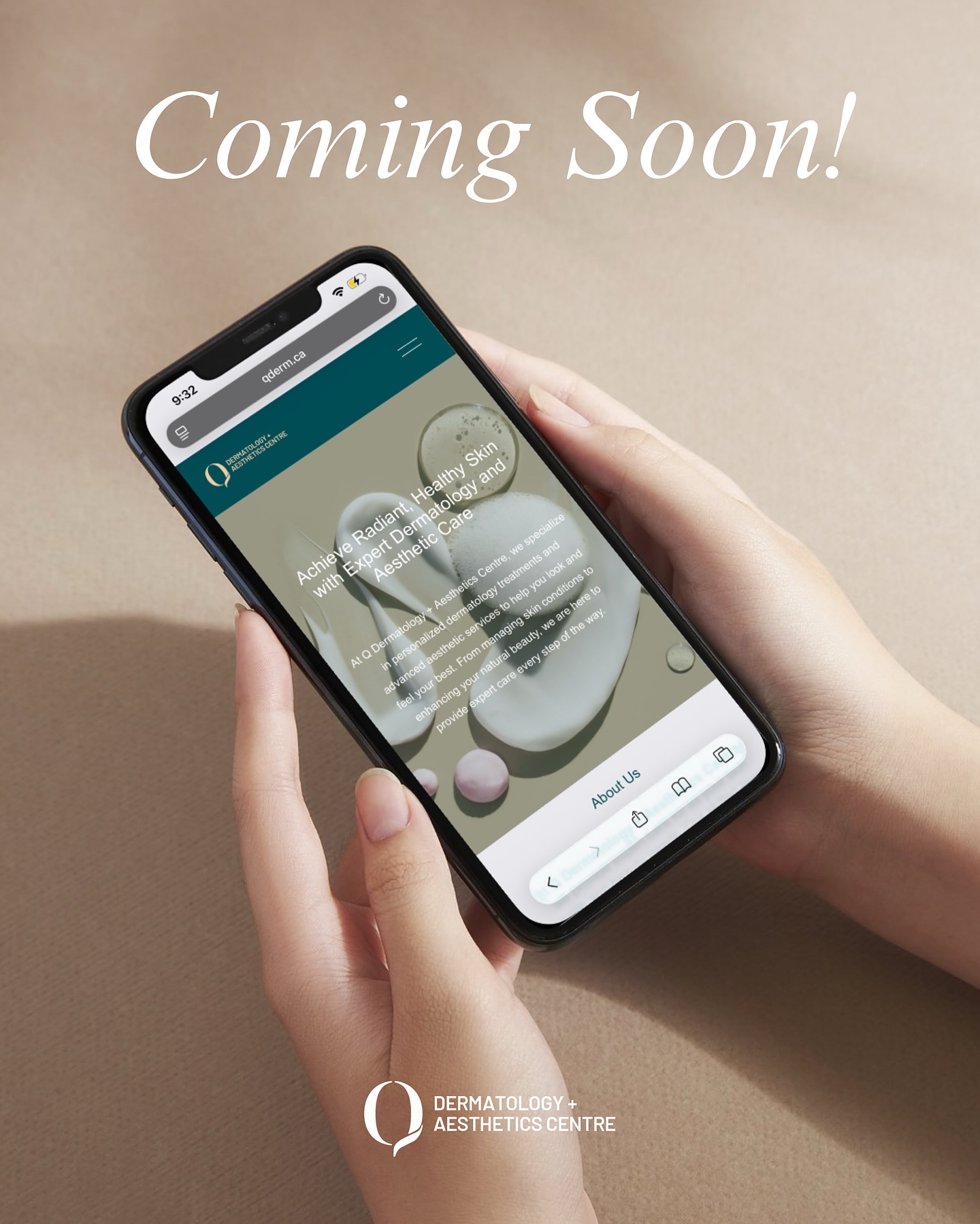 ✨ Fresh Look, Same Trusted Care ✨
We’re thrilled to be working with Q Dermatology + Aesthetics Centre on their brand-new website revamp—designed to enhance user experience and reflect the luxury care they provide in Langley & Surrey.
Get ready for a sleek, modern interface that’s mobile-friendly, beautifully branded, and easier than ever to navigate.
Stay tuned—launching soon! 💻🌿