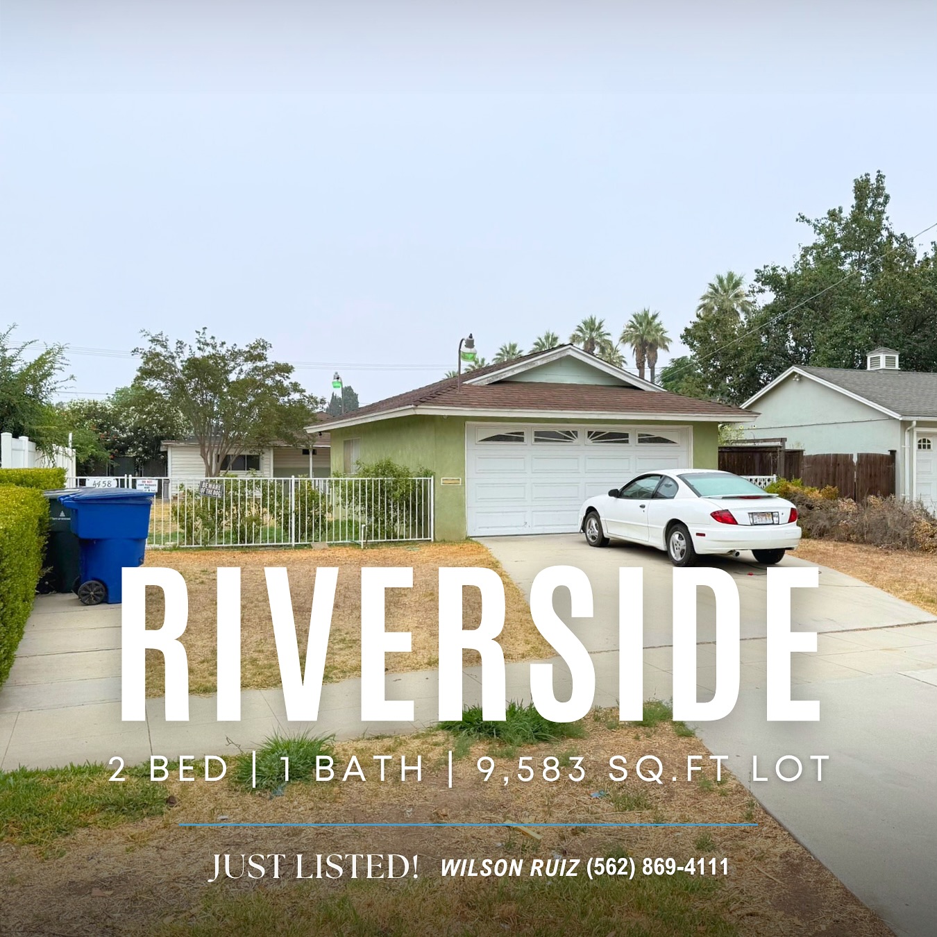 Just Listed‼️🏡
Probate Sale
4458 Cover Street, Riverside, CA
This Riverside home offers much potential, set on a spacious 9,583sq.ft lot its ready for updates or to be transformed into your dream space! Located minutes away from shopping centers, freeways and a short drive to UC Riverside and Riverside City College. This property is rare opportunity you wont want to miss!
Property Highlights:
• Spacious lot
• 1 Car garage
• Original hardwood floors
• Extra storage shed in backyard
• 3 Bedrooms • 2 Bathrooms • 744 sq.ft • 9,583 sq.ft
Priced to sell, submit your offer today!
Call me: (562)818-2917
DM me for a showing
or visit my website-link in bio!
#riverside #riversiderealestate #justlisted #socalrealestate #riversidecalifornia #broker #probate #fixerupper #propertypotential #forsale #socalhomes #home #broker #househunting
