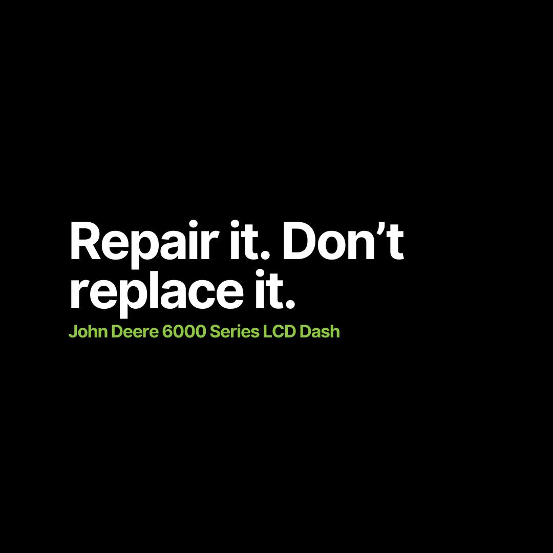 Got a dodgy John Deere dashboard? Before you replace it, let’s see if we can repair it.
We offer a fixed-price LCD repair package for 6000 Series dashboards — fast turnaround, no mucking around.
What’s included:
✔ Full diagnostic check
✔ Component-level repair
✔ Thorough testing & internal clean
✔ 12-month warranty
✔ Return shipping (yes, we send rural!)
Most repairs are done within 48 hours of arrival, but we allow 5–7 business days just in case. No surprises, no guesswork.
Supported models: 6000 / 6010 / 6020 / 6030 series.
💡 If it’s beyond repair, there’s a $190 + GST inspection fee.
Flick us a message if you’ve got questions — we’re here to help.