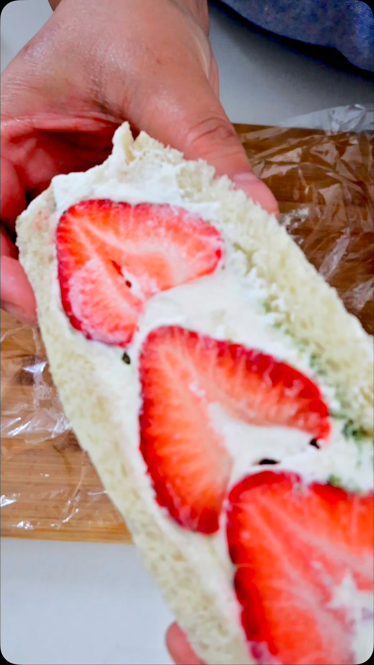 National Sandwich Month – Day 6
Not all sandwiches are savory.
The Strawberry Matcha Sando is soft, sweet, and dreamy. Pillowy milk bread, lightly sweetened whipped cream, and juicy strawberries 🍓 sliced to show off that perfect cross-section.
Refreshing, iconic, and surprisingly simple.
🥪 Follow along for the next sandwich.
#SandwichMonth #StrawberrySando #FruitSando #NationalSandwichMonth