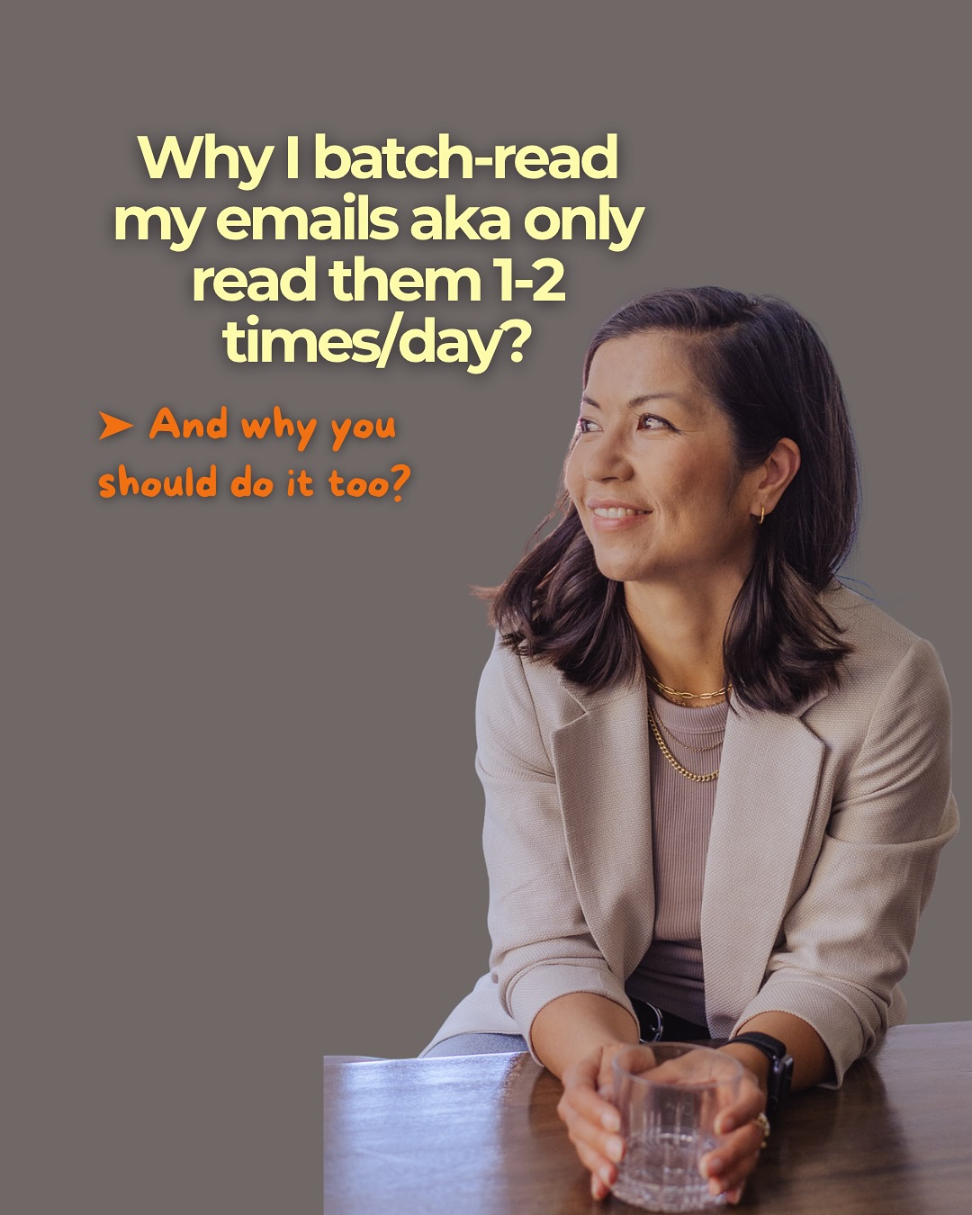 Productivity - hack incoming aka 🪄 old doors won’t open new ways! I am curious how do you read your emails 👇🏾