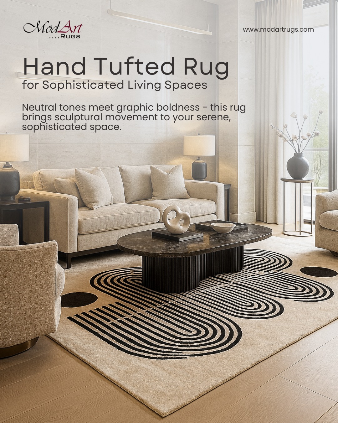 When soft neutrals meet striking geometry - this rug brings refined sculptural charm and gentle movement to your calm, elevated space.
📩 DM to start your custom rug journey.
#interiorinspo #modernrugs #neutraldecor #designdetails #modernrugs #handtuftedrugs #blueandblack #geometricrug #contemporaryinteriors #customrugs #lineartwork #rugdesign #interiordecor #luxuryrugs
{Luxury carpets in Dubai, Handwoven rugs, Custom-made carpets, Dubai interior trends, Traditional carpet craftsmanship, Premium floor coverings, Carpet design inspiration, Made-to-order rugs, Bespoke home decor Dubai, Home decor}