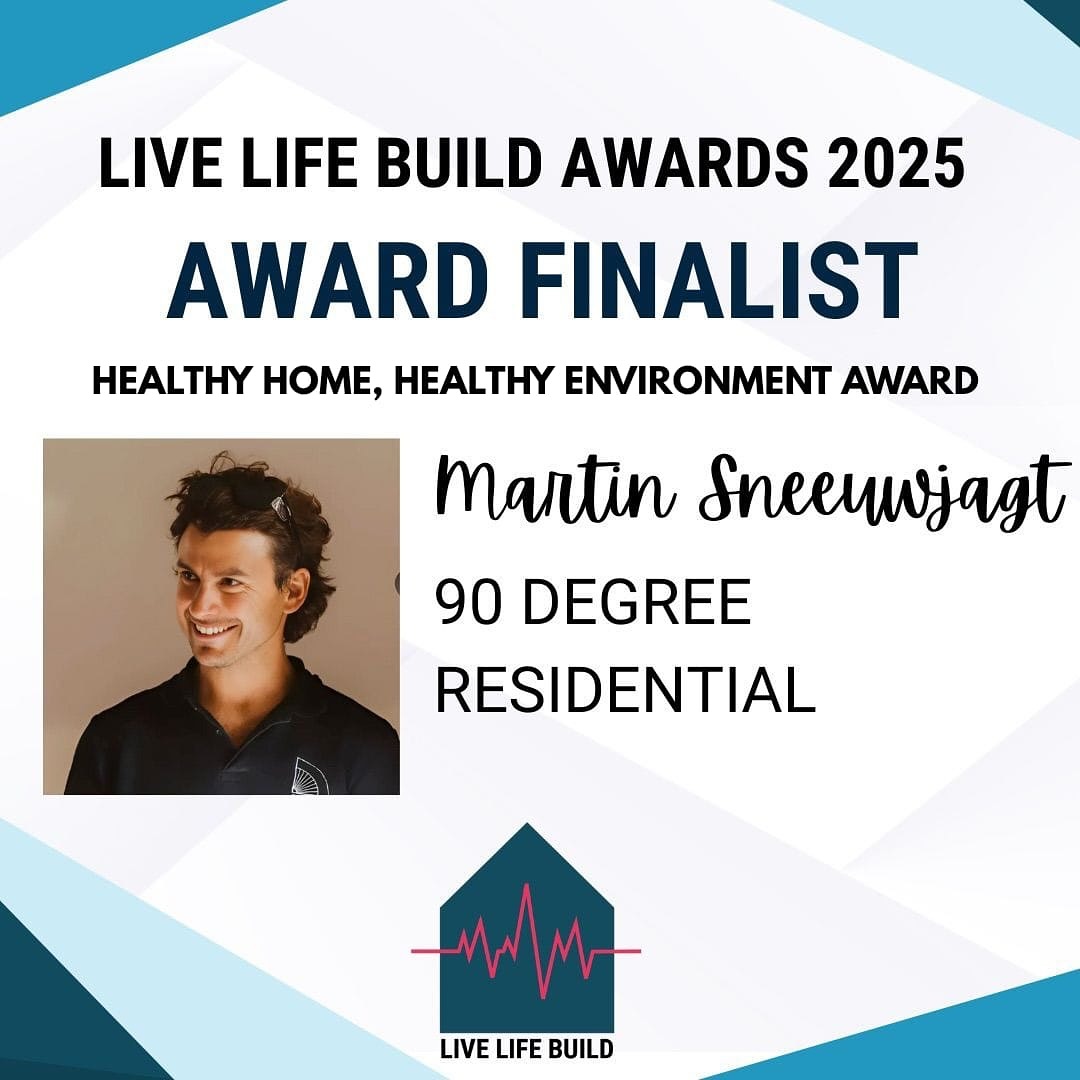 Thrilled to be named a finalist for the Healthy Home, Healthy Environment Award. We’re honored that our dedication to sustainable building practices is being recognized. While we’re not perfect, every day is a new opportunity to improve and make greener choices for a healthier future. @live.life.build