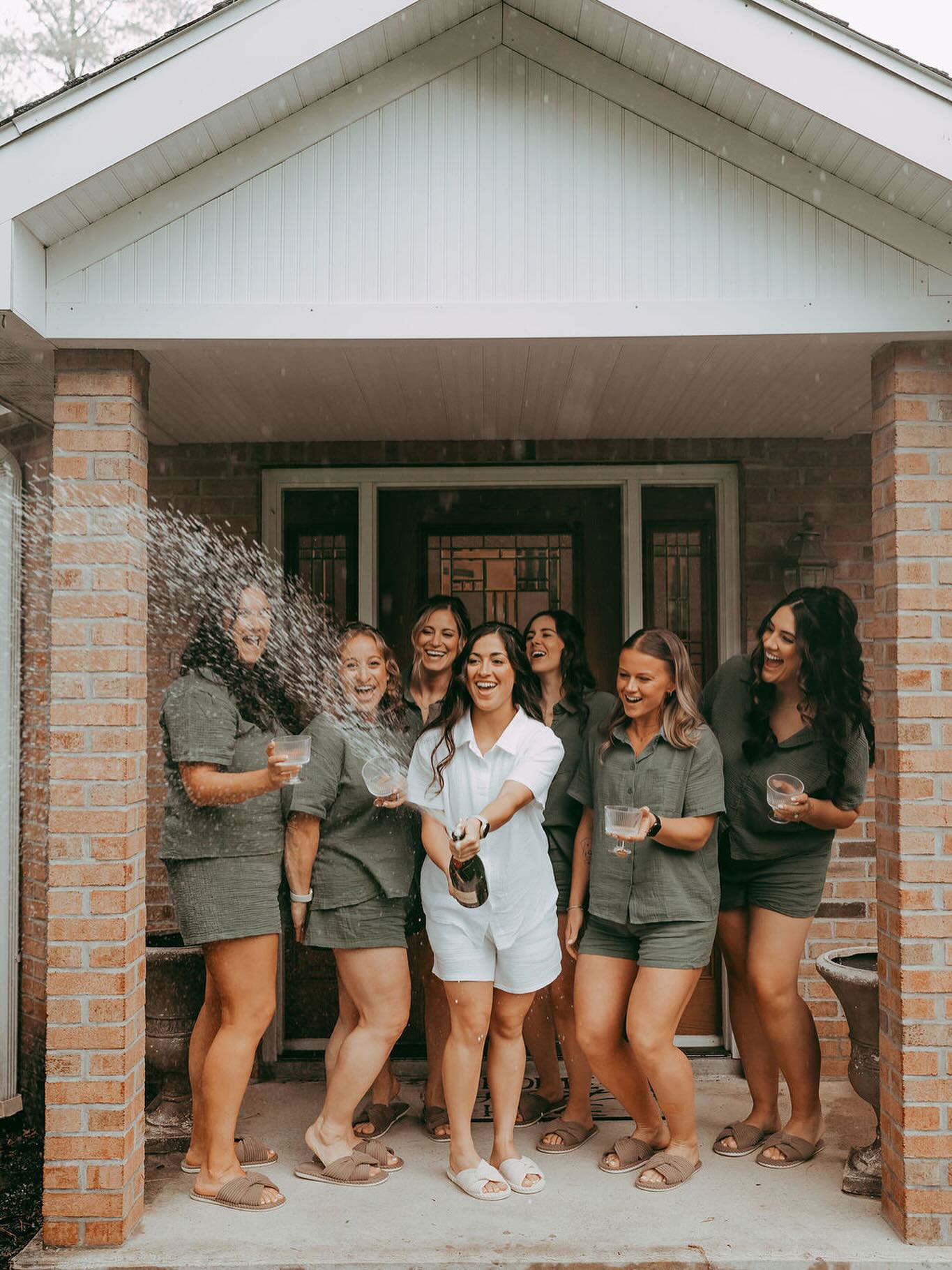 Cheers to the weekend! Congratulations to all our beautiful brides this weekend.