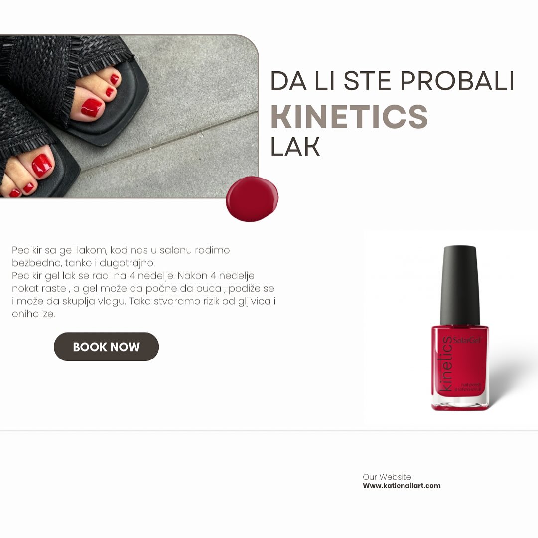 Odrzavanje pedikira kako leti tako i zimi je važna.
Stopala nose celo telo, i zato zaslužuju pažnju!
Naš novi brend ima savršen izbor za pedikir gel lakova i običnih lakova.
@mkinstashop
